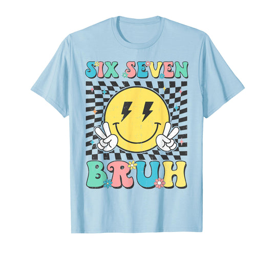 67th Day of School Shirt Six Seven Bruh Teacher Boy Girls T-Shirt