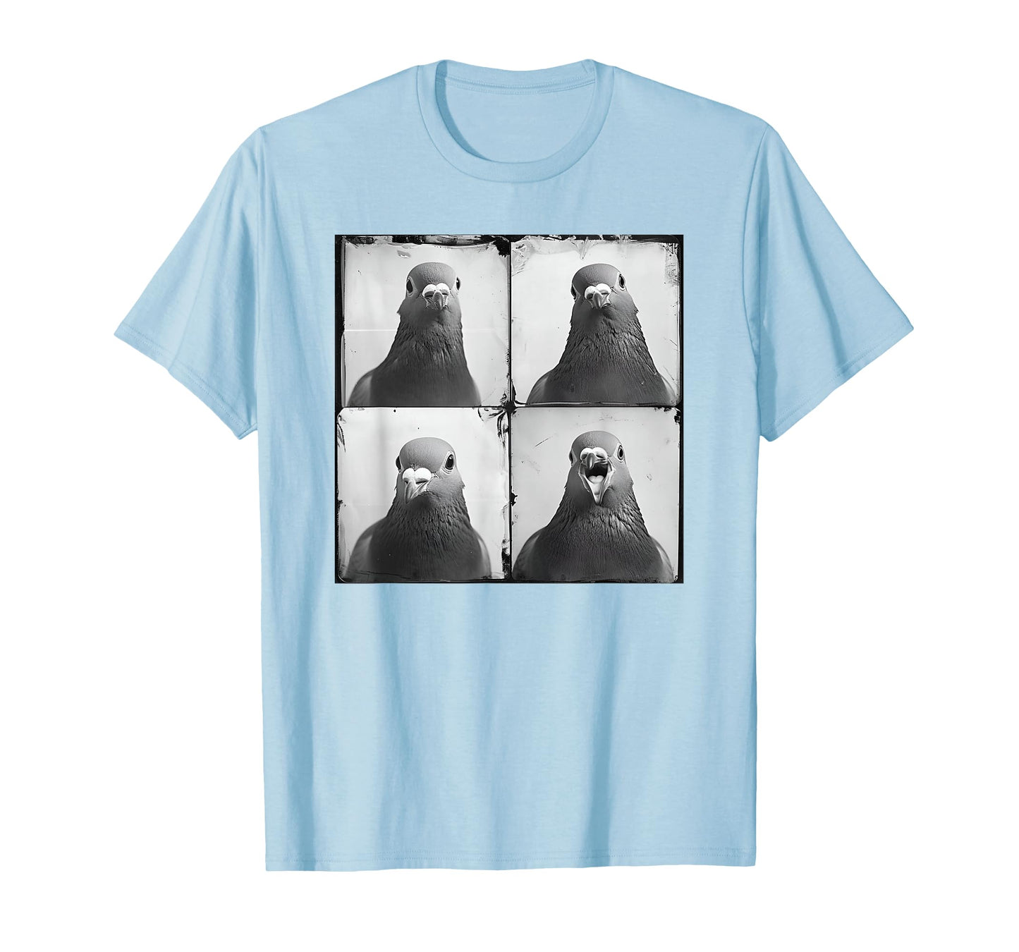 Pigeon Fancier Retro Portrait Keep Pigeons Funny Animal T-Shirt