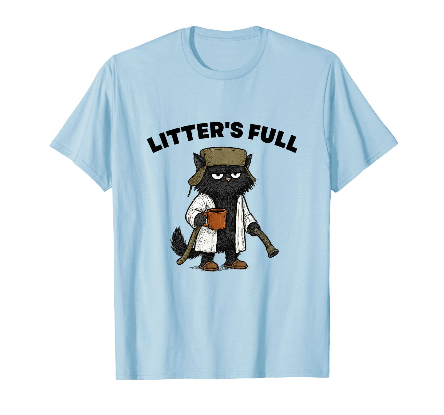 Litter’s Full Cat Parody T-Shirt
