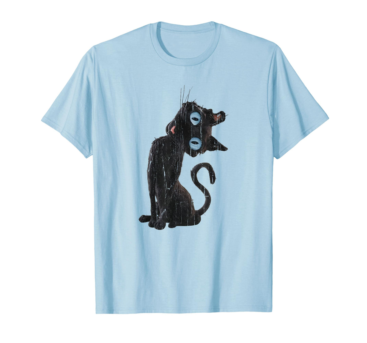 Coraline Cat, Creepy Cat, Cute Cat Meme T-Shirt