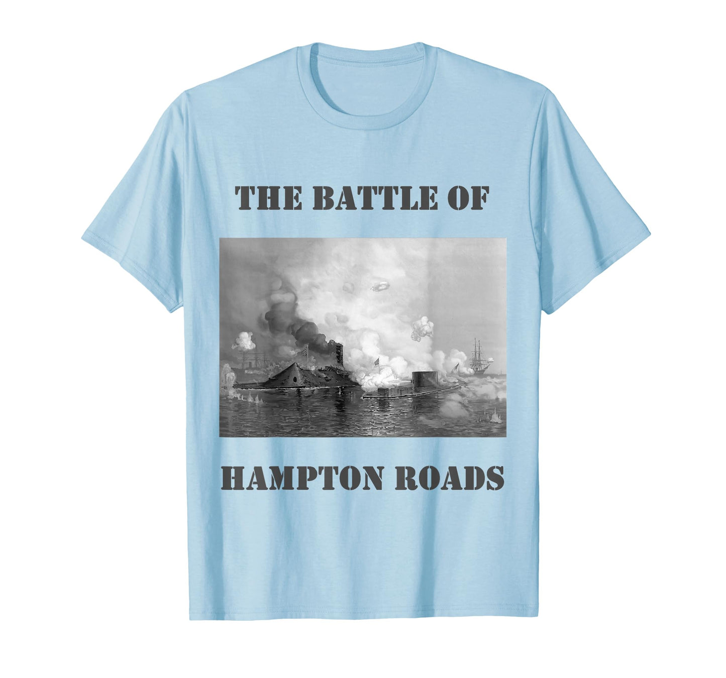 The Battle of Hampton Roads American Civil War Shirt T-Shirt