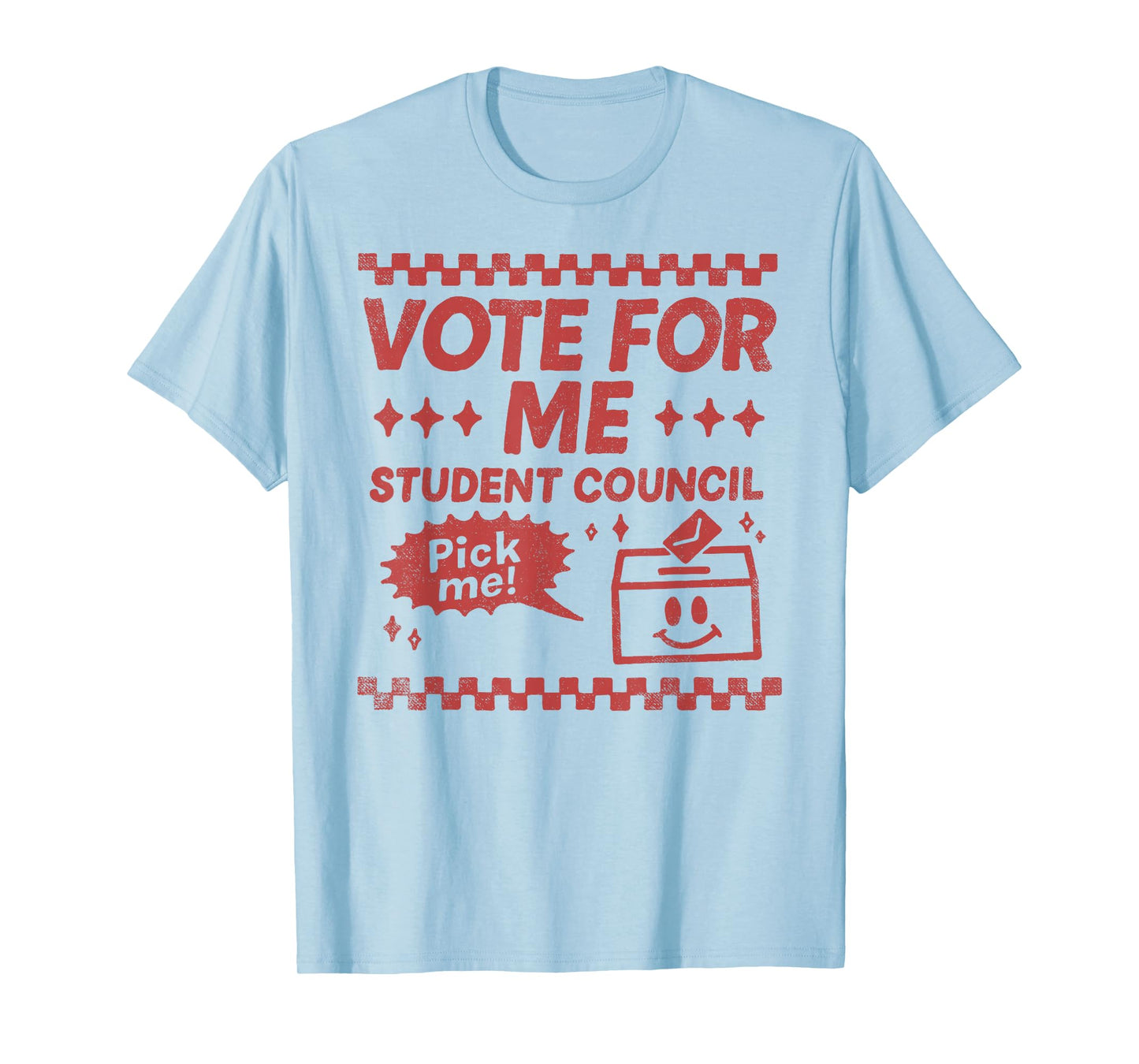 Vote for Me Student Council Election Campaign Candidate T-Shirt