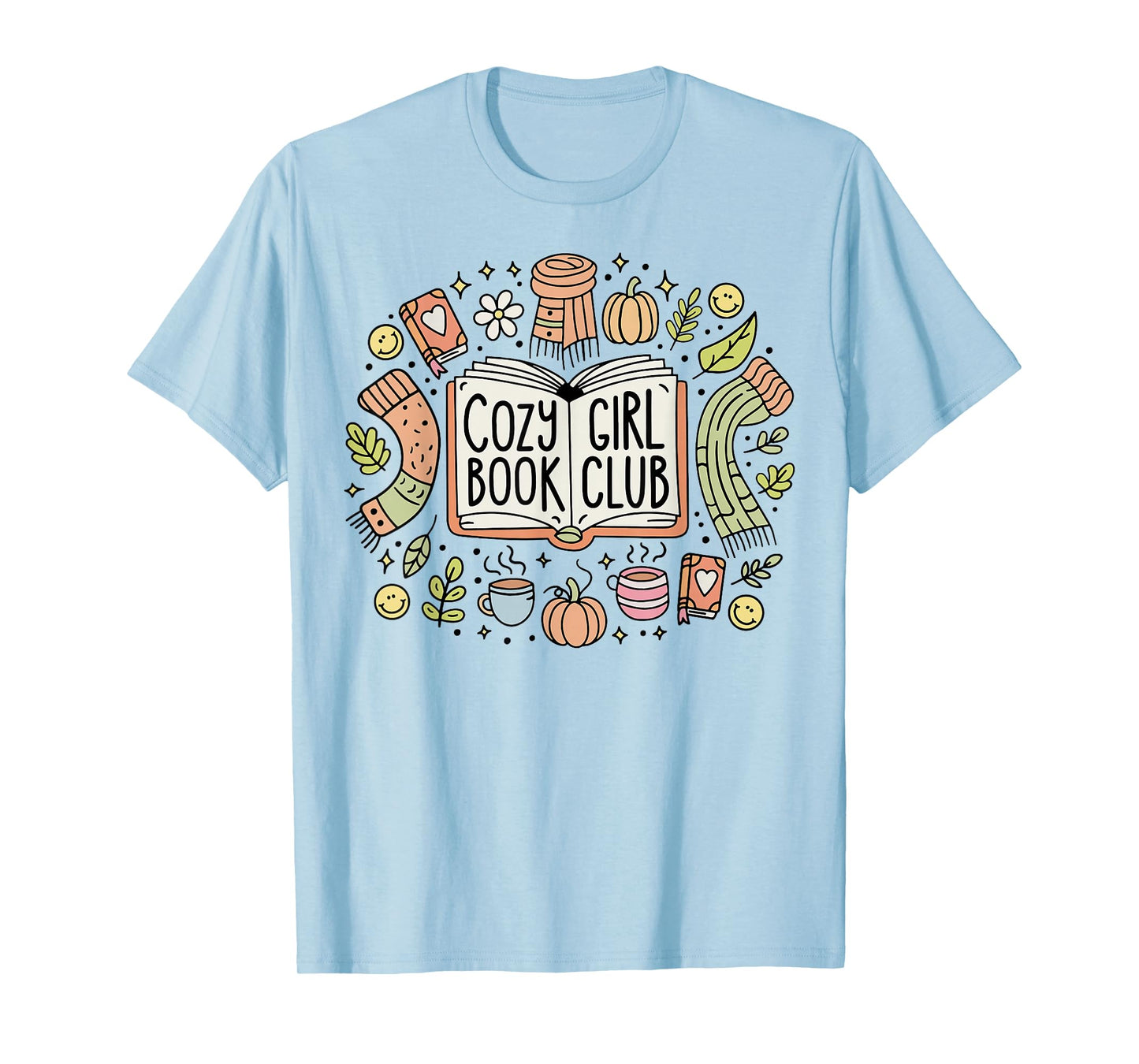 Cozy Girl Book Club T-Shirt