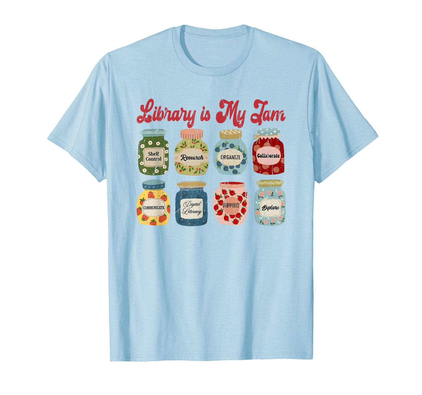 Library is My Jam, Reading Teacher T-Shirt