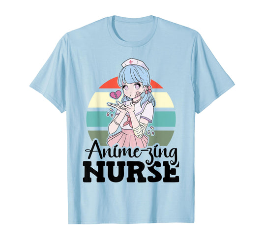 Anime-zing Nurse Japanese Anime National Nurse Day T-Shirt