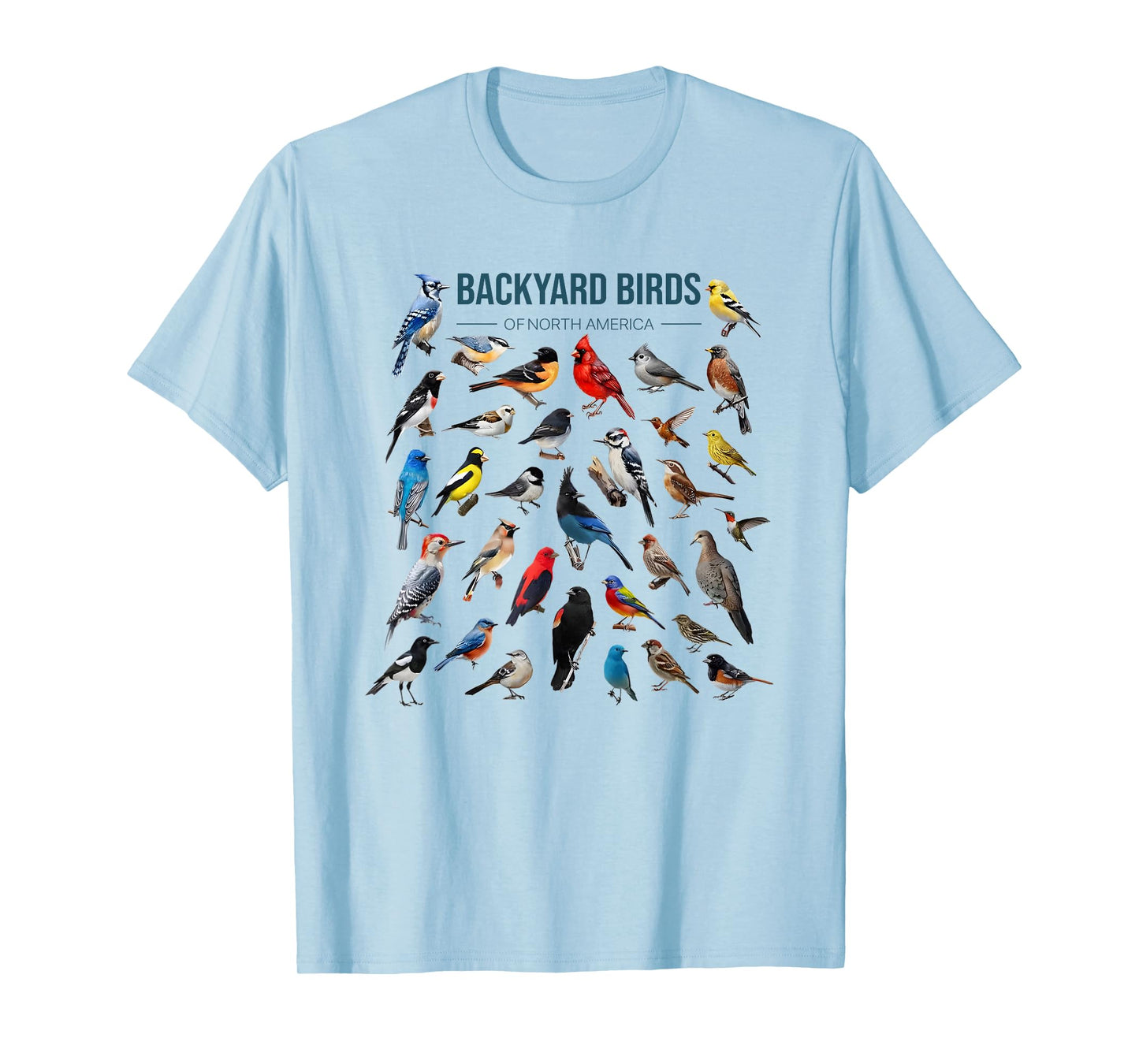 Backyard Birds Of North America T-Shirt
