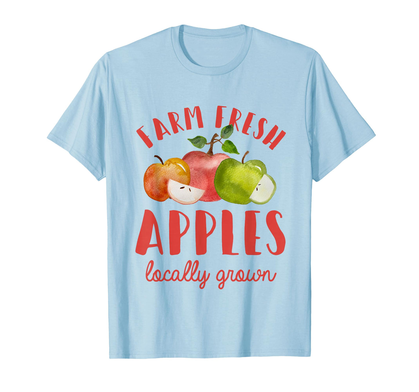 Apple Picking Farm Fresh Apples Farmer For Kids Girls Women T-Shirt