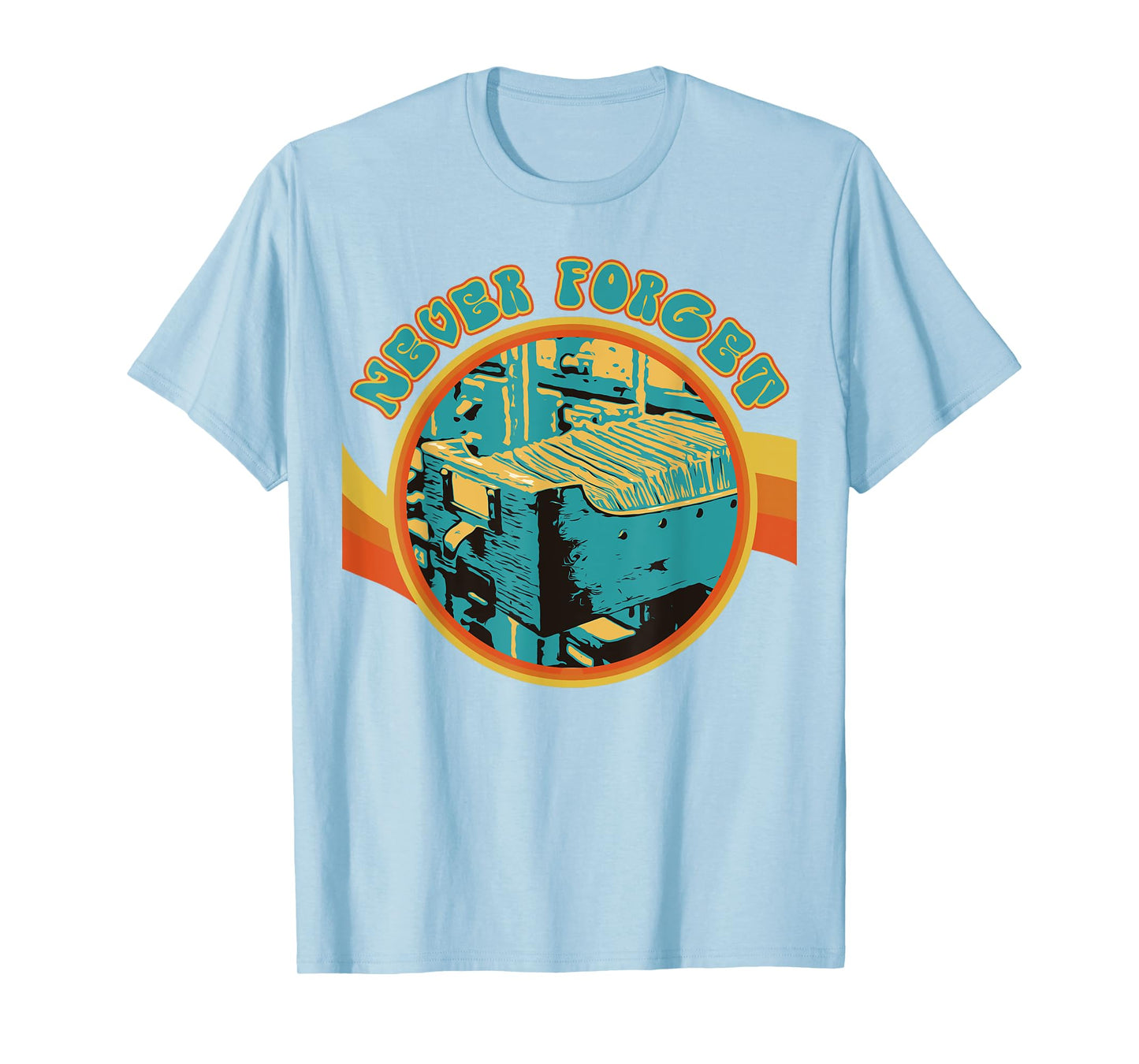 Never Forget The Dewey Decimal System Card Catalog Cabinet T-Shirt