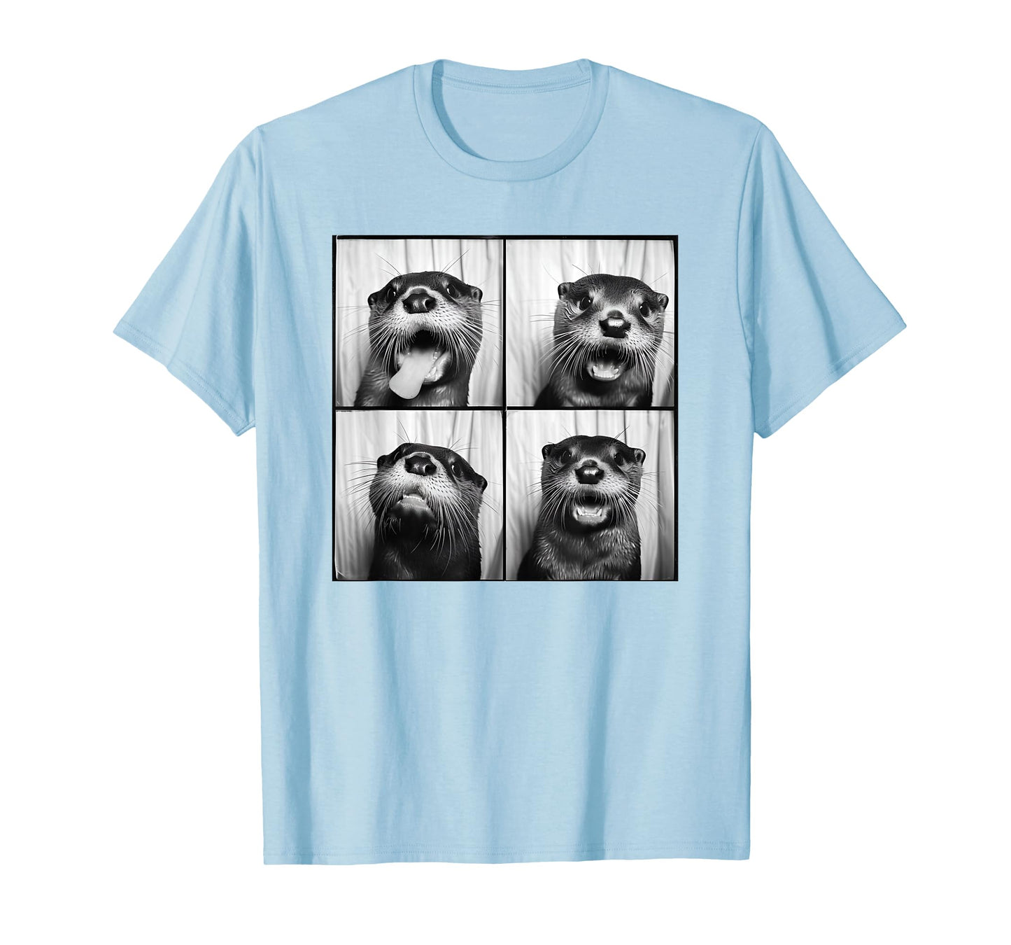 Cute Otter Face Love Otters Funny Animal Sea Otter Lover T-Shirt