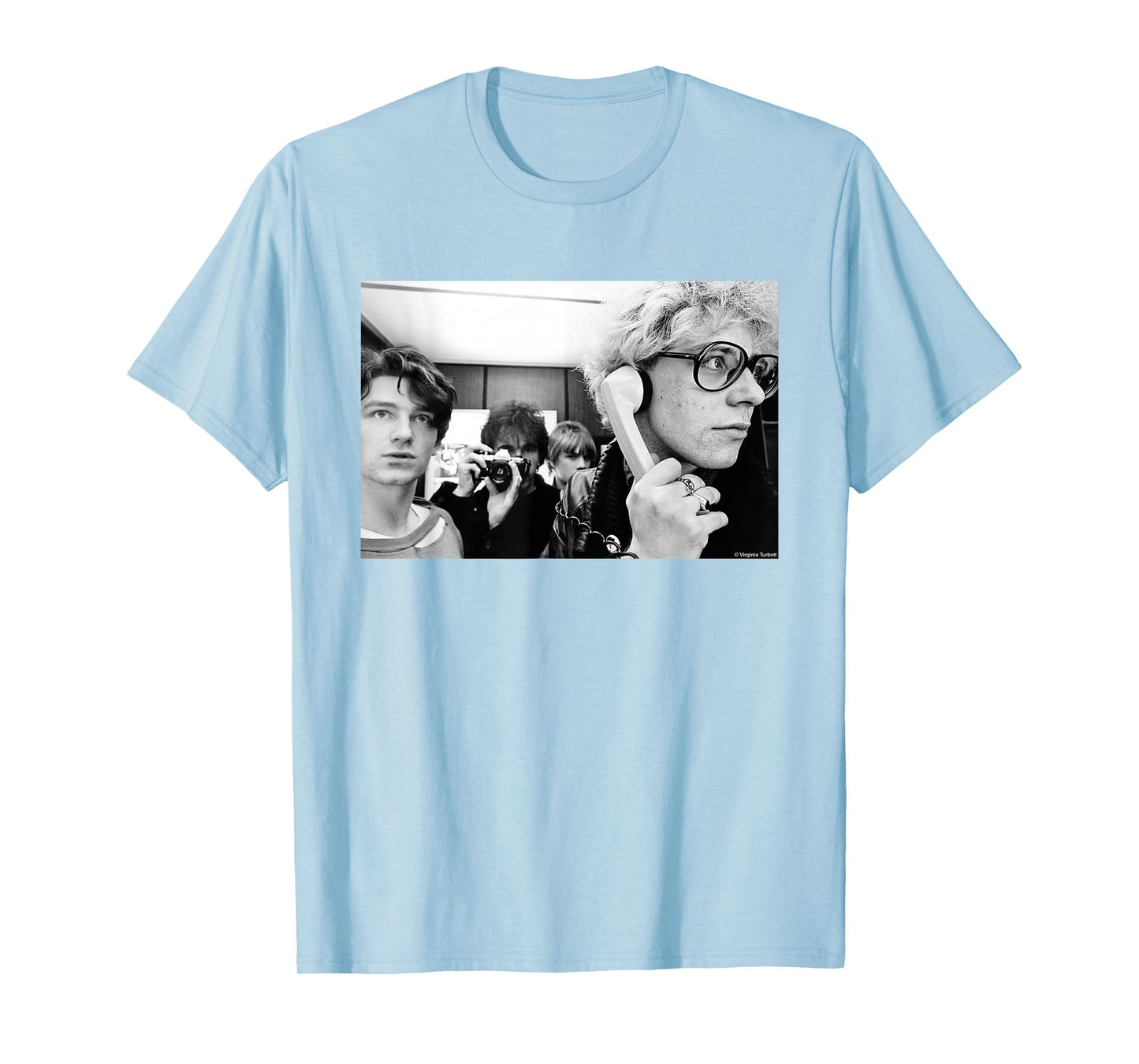 U2 Band Photo 1980 by Virginia Turbett T-Shirt