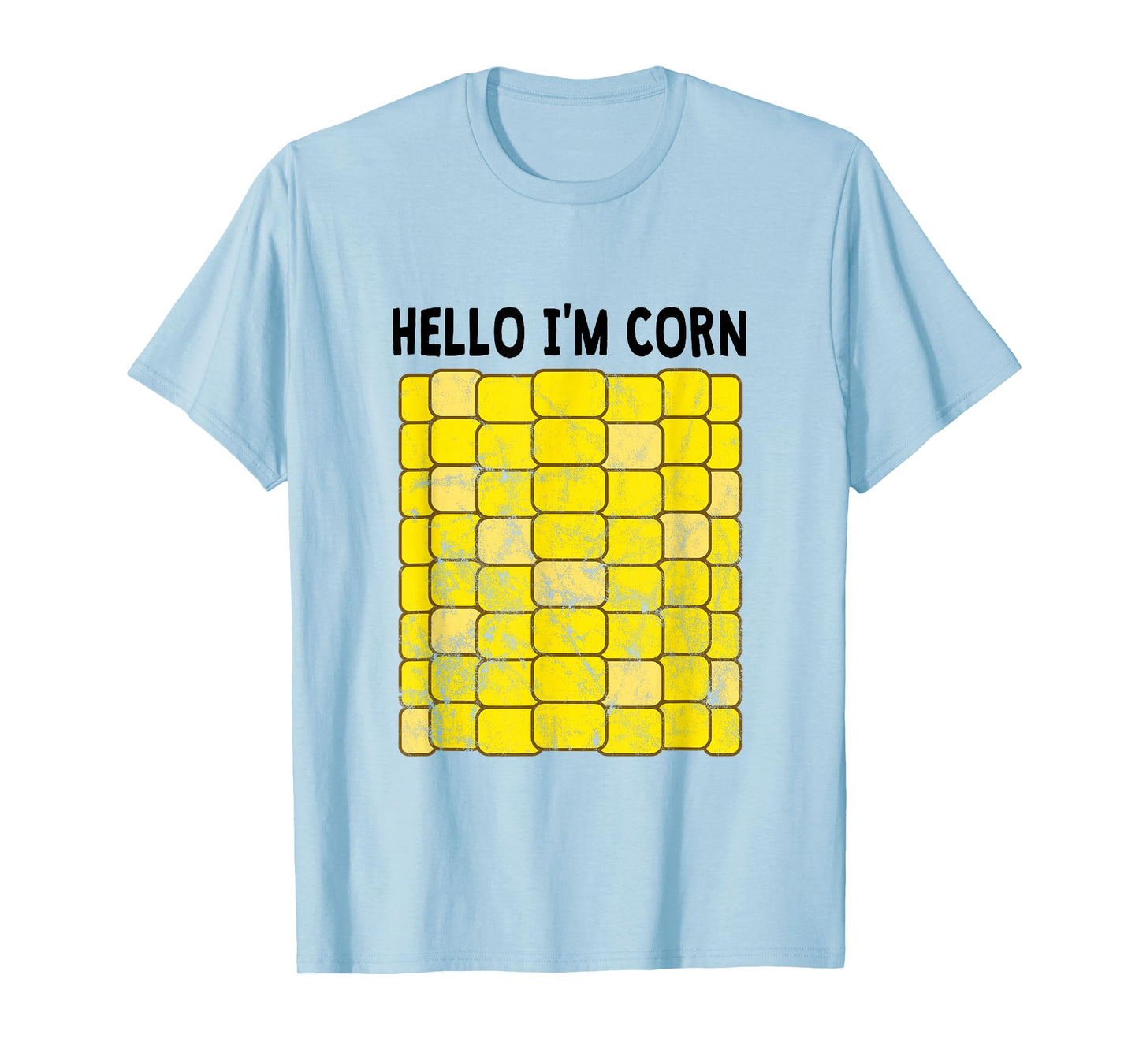 Corn Halloween Costume Funny Foodie Farmer T-Shirt
