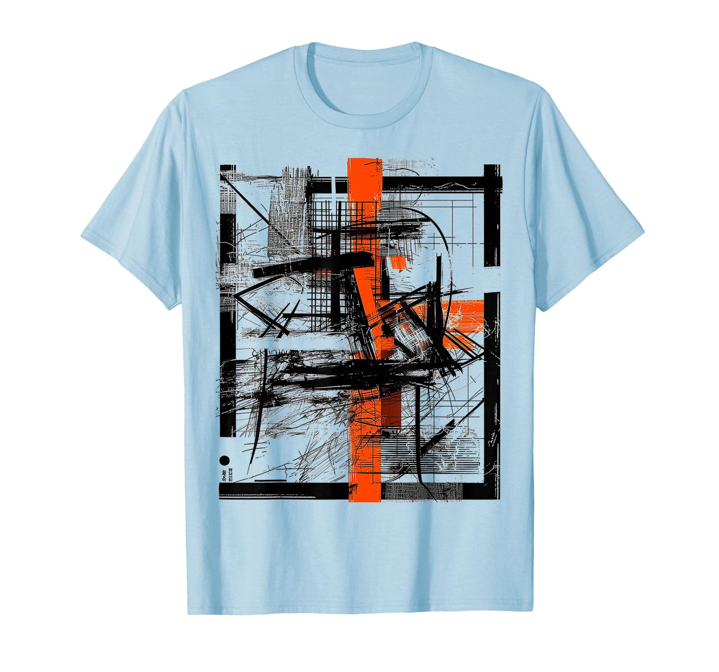 Art Drawing Abstract Geometric Graphic Art T-Shirt