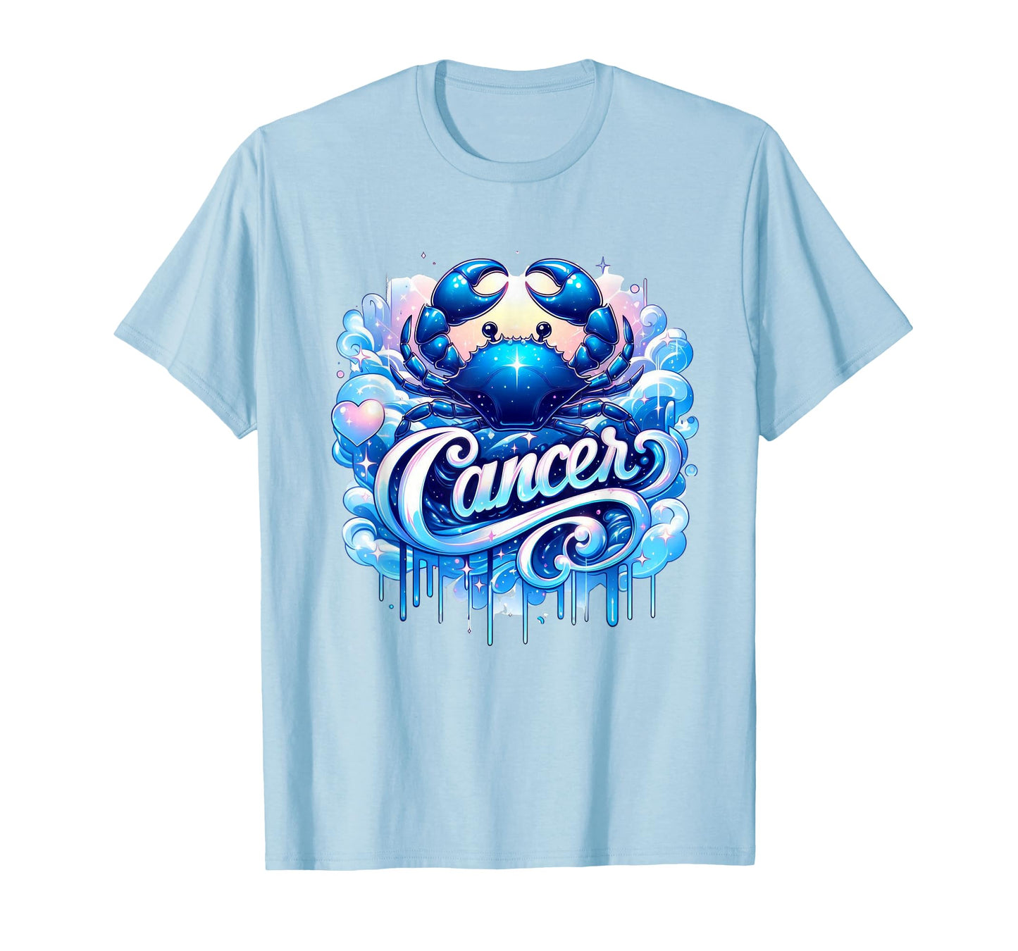 Cancer Zodiac Symbol Horoscope Astrology Birthday T-Shirt