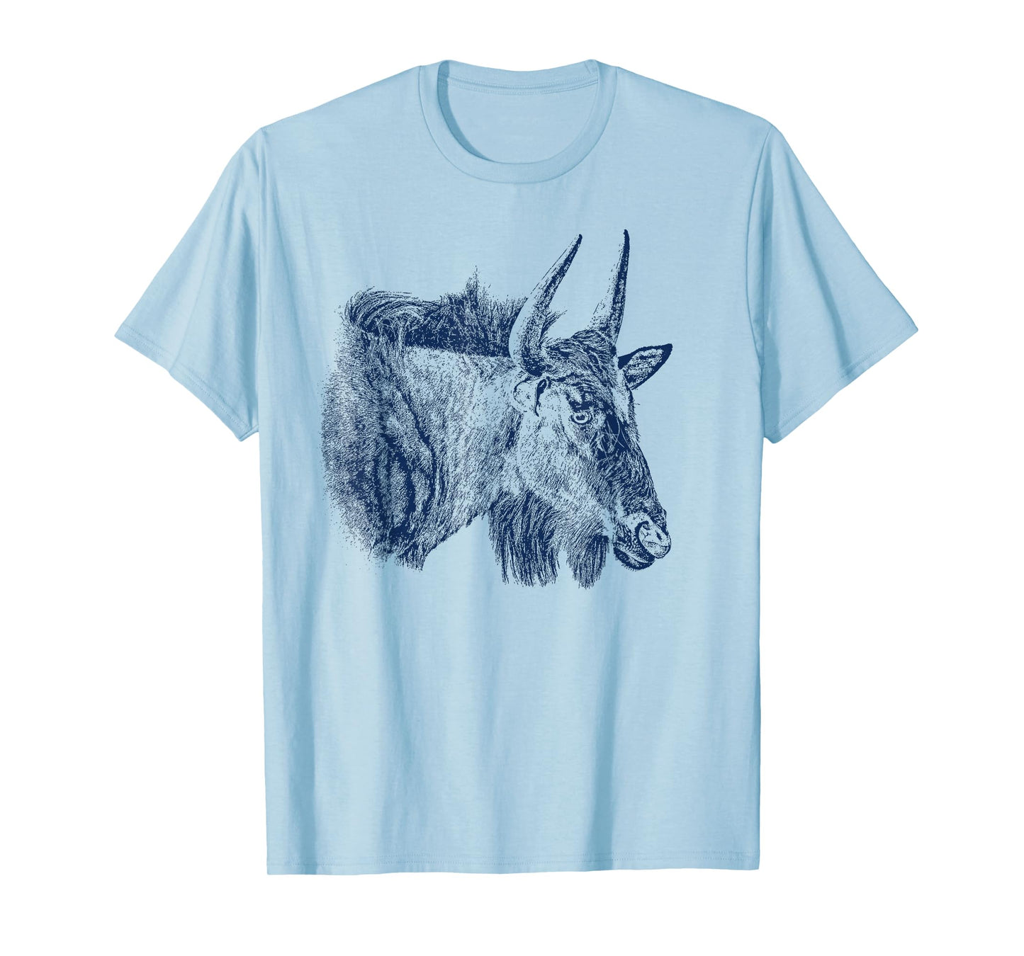 Wildebeest Picture for Wildebeest and Wildlife Fans T-Shirt