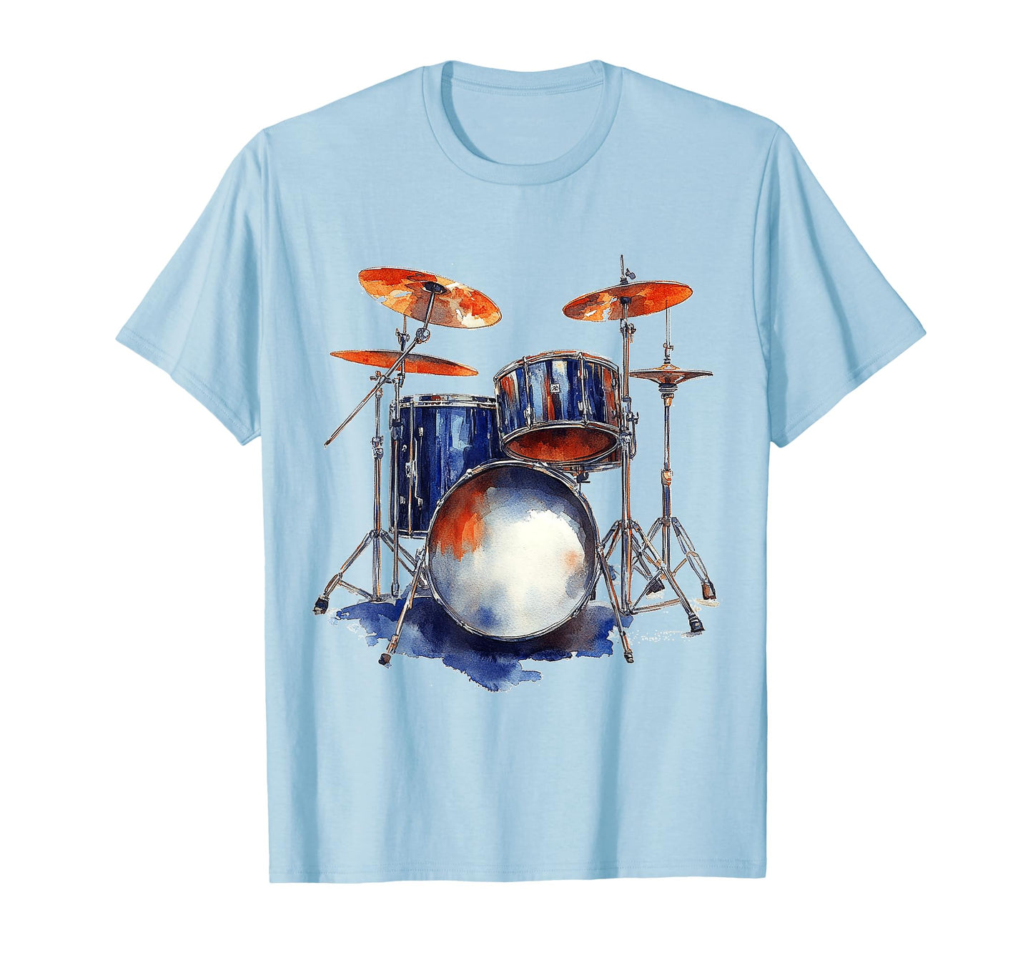 Drums Music Instrument Graphic Art Drums T-Shirt