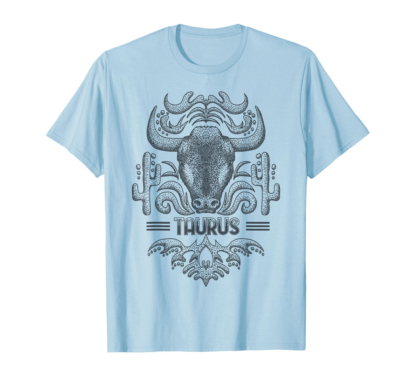 Taurus Taurus Vintage Retro Zodiac Sign T-Shirt