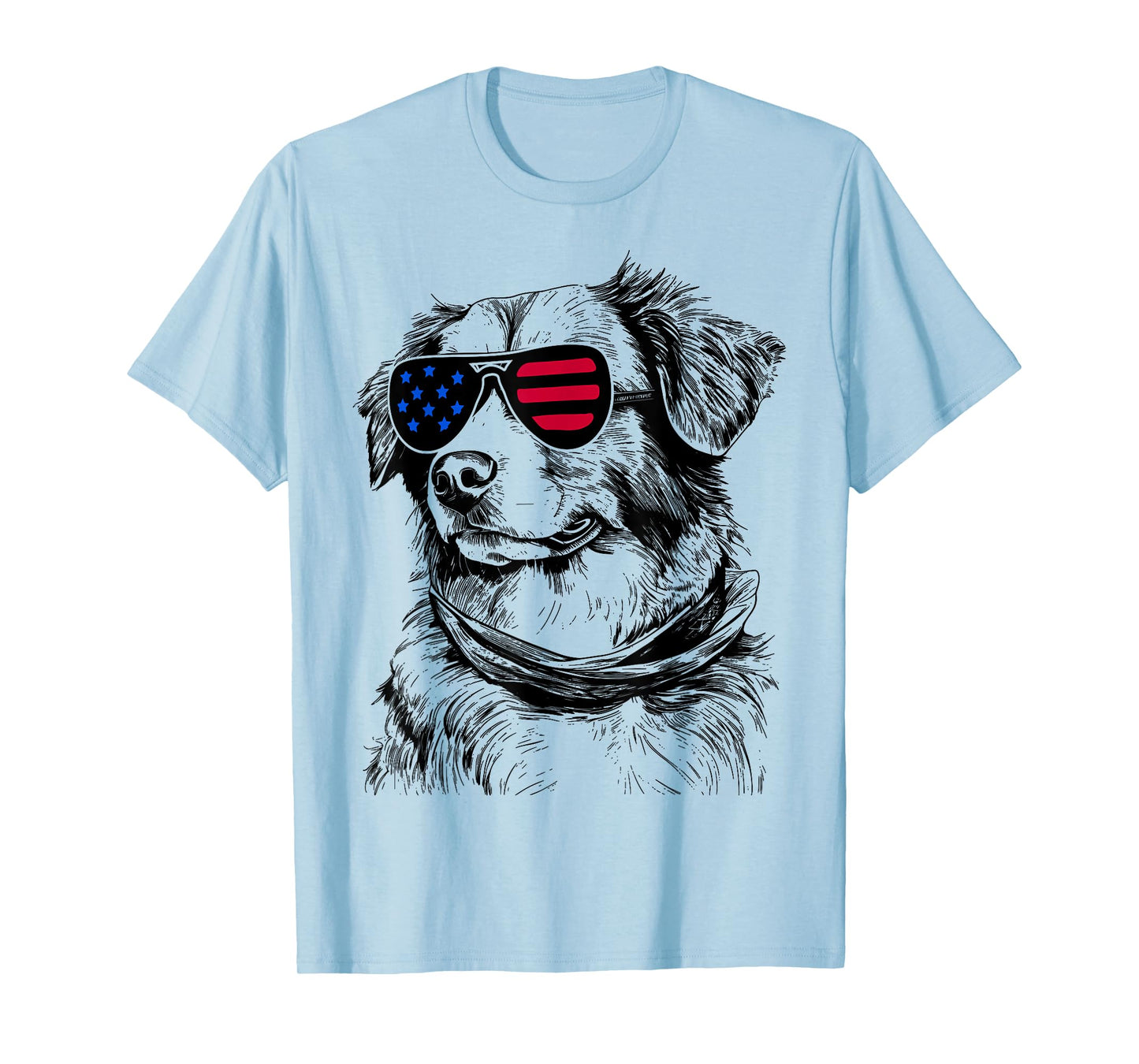 Nova Scotia Duck Tolling Retriever Toller Dog 4th July USA T-Shirt for Men Women Kids