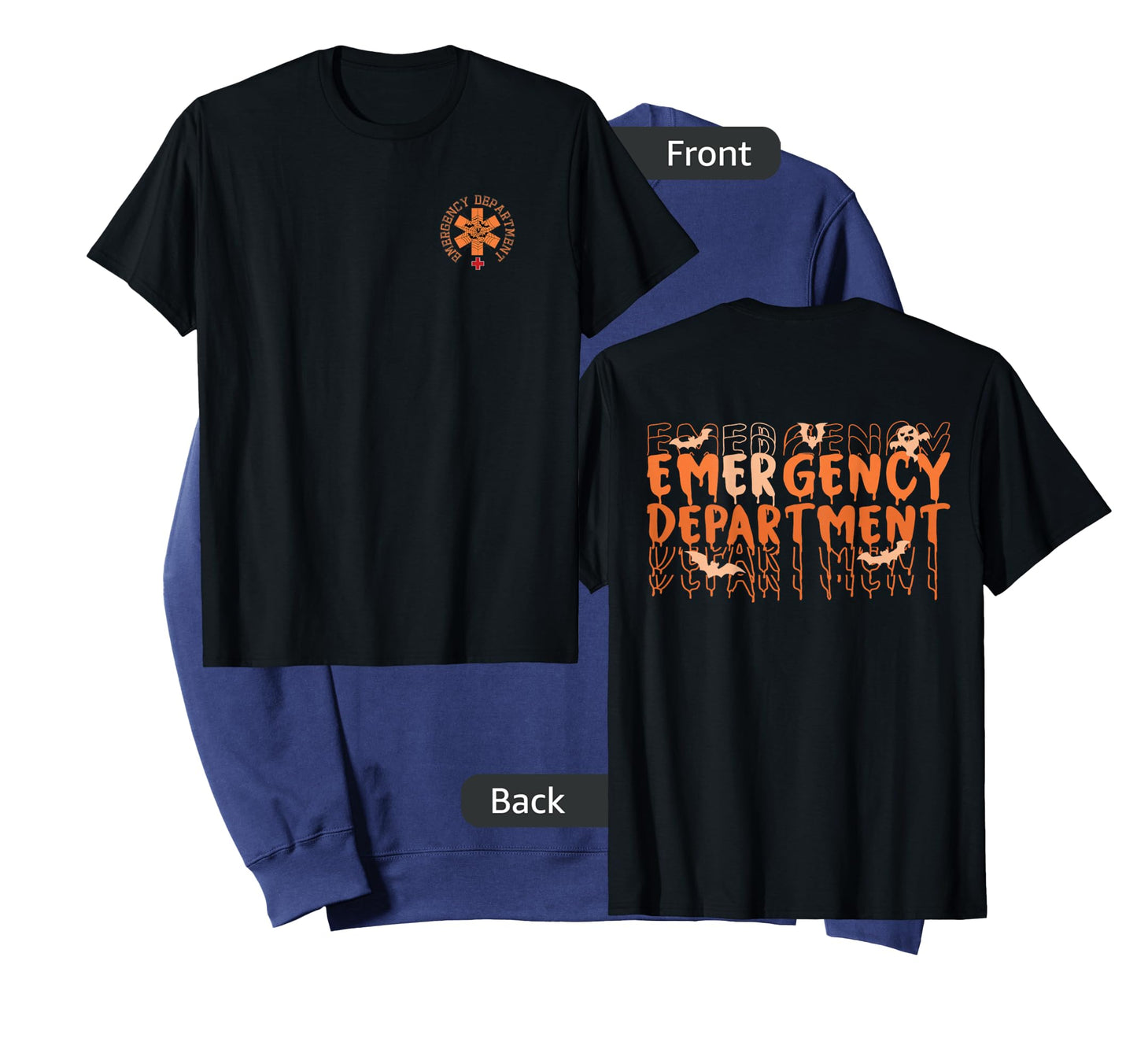 Emergency Department Halloween Emergency Nurse Halloween T-Shirt
