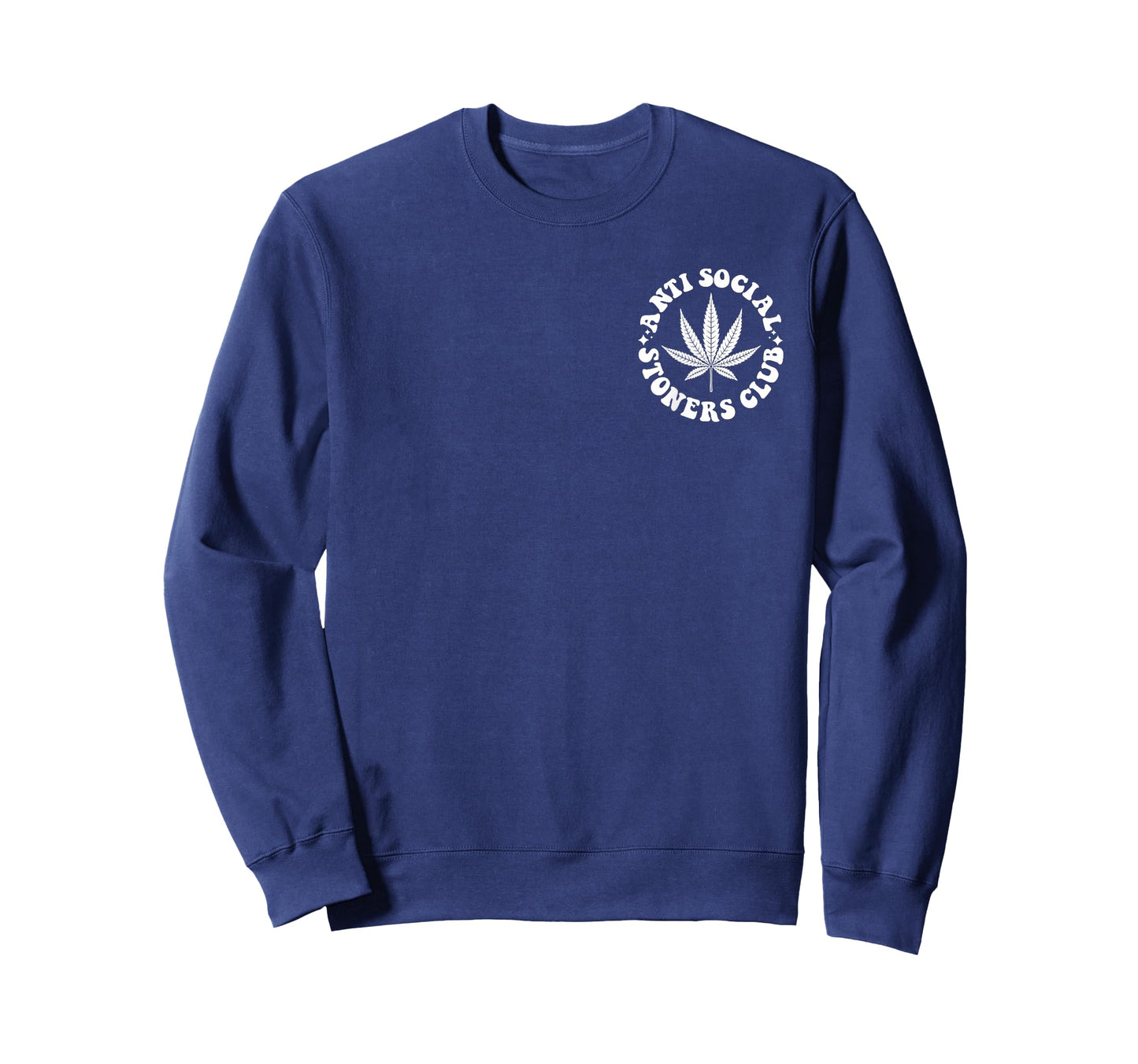 Anti social stoners club front & back T-Shirt