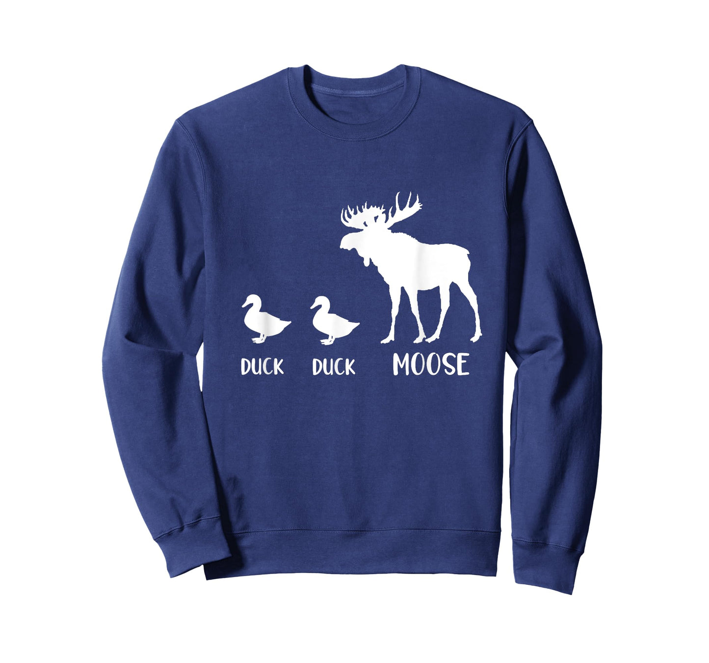 Duck Duck Moose T-Shirt Funny Moose Wildlife Lover Tee Gift T-Shirt