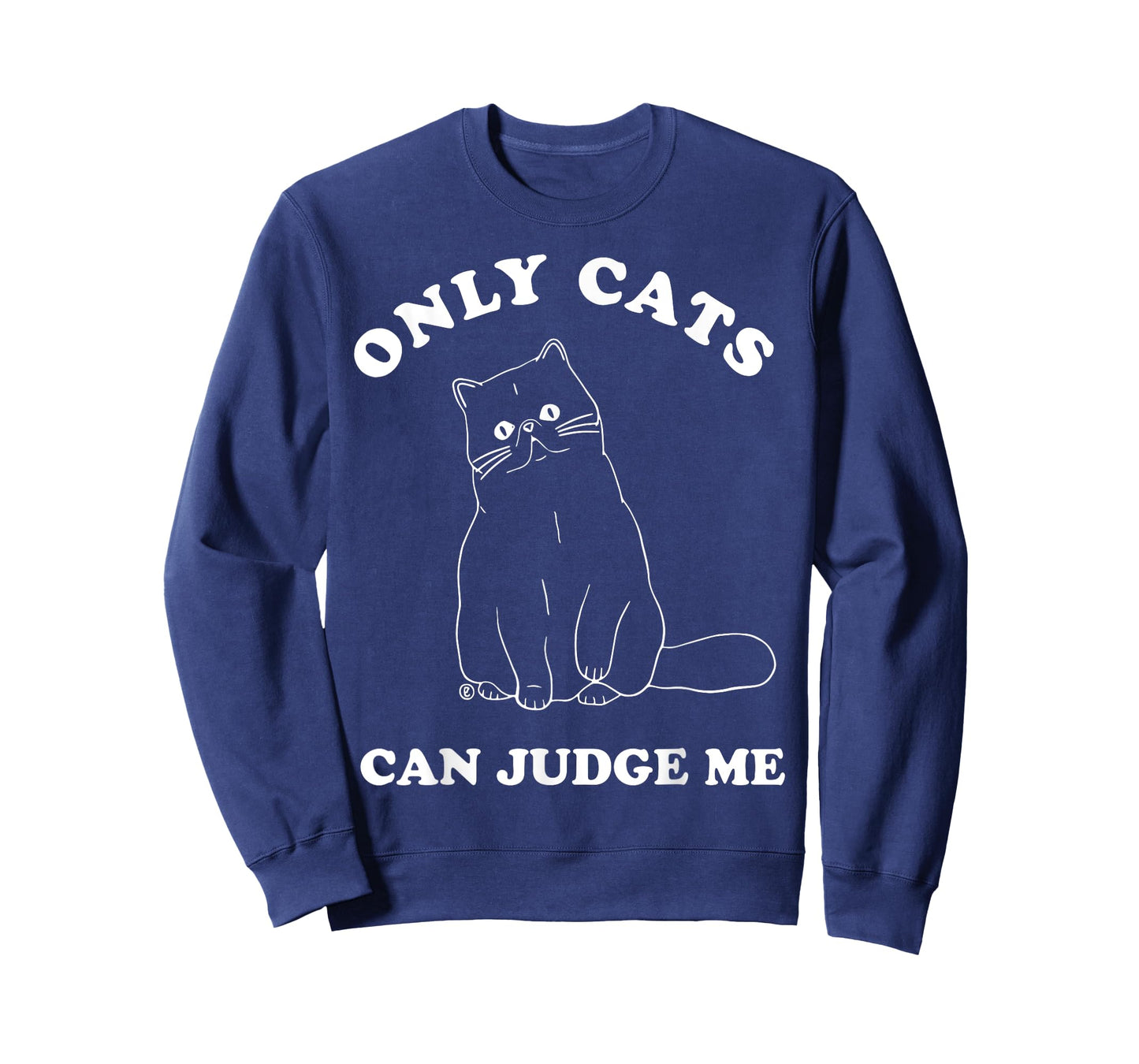 Only Cats Can Judge Me Funny Cat Joke T-Shirt