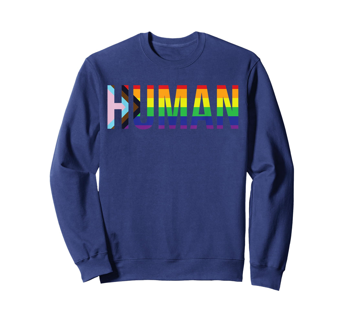 Human LGBTQIA+ Flag LGBTQ+ Flag shirt LGBTQIA+ Flag Human T-Shirt