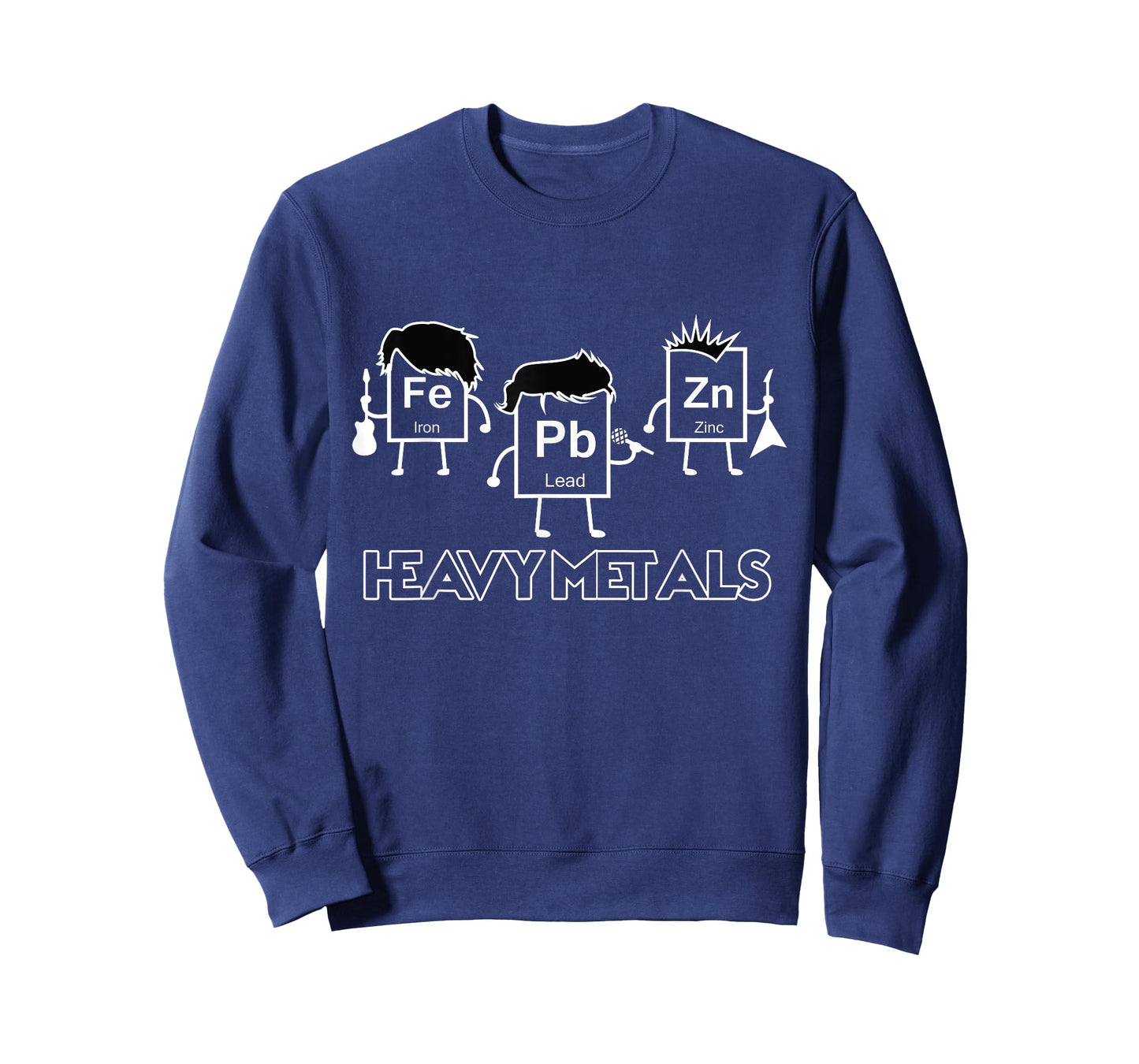 Heavy Metals Periodic Table Funny Science Chemistry Gift T-Shirt