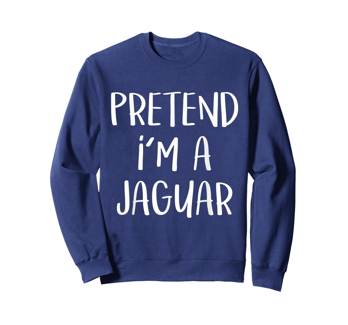 Pretend I'm A Jaguar Costume Party Funny Wild Cat Halloween T-Shirt for Men Women Kids