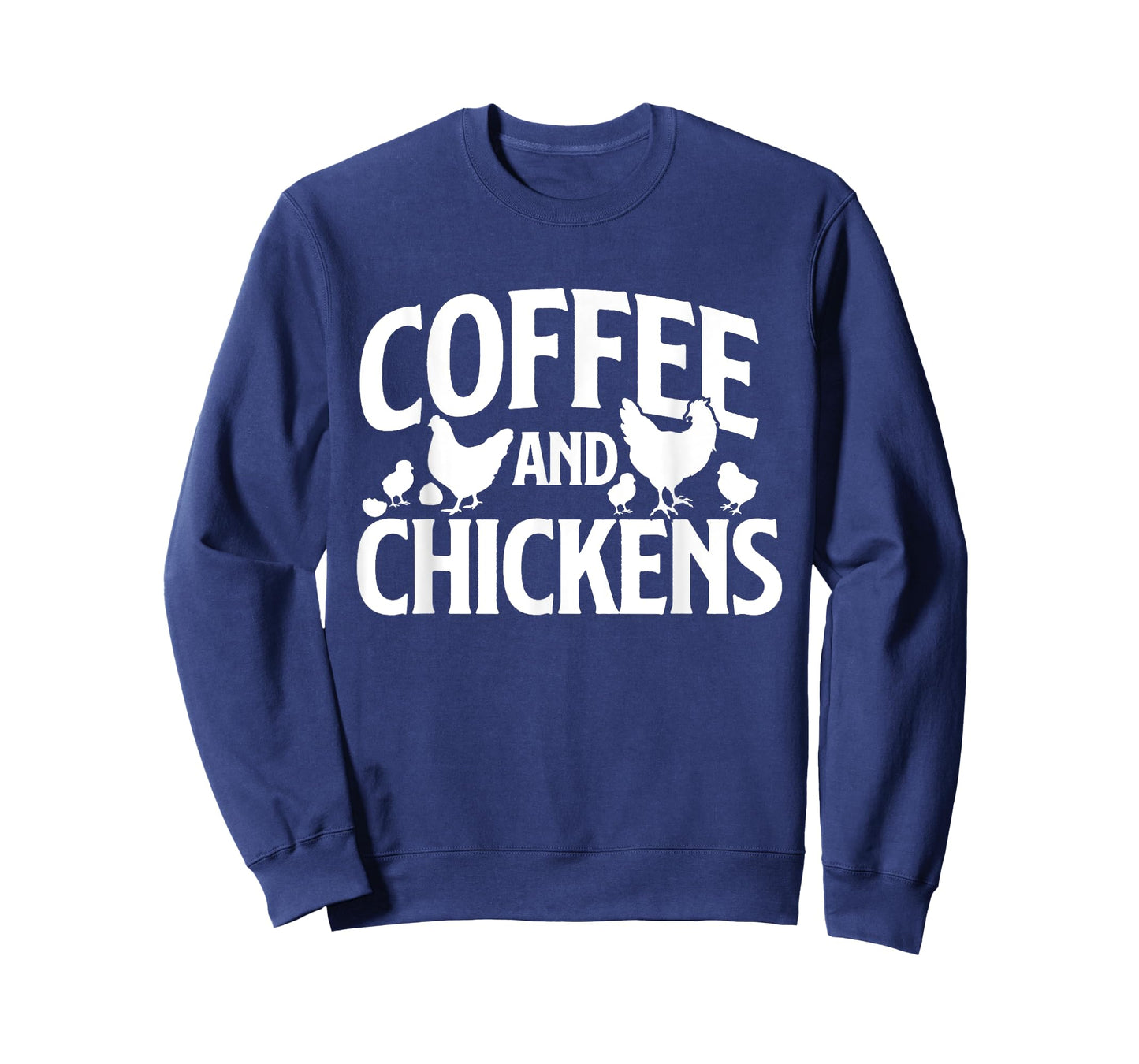 Coffee and Chickens - Chicken Lover Poultry Owner T-Shirt