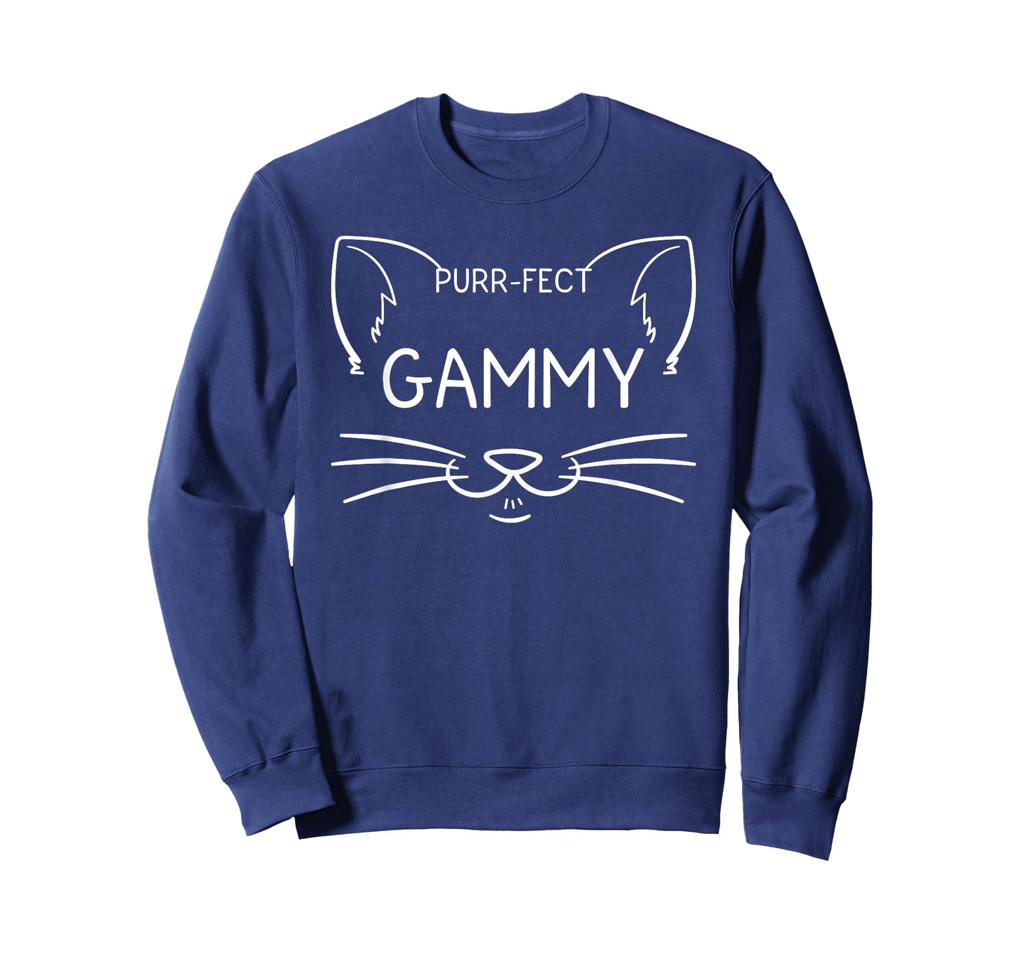 Purr-fect Gammy Funny Cat Lover Grandmother Kitty Owner T-Shirt