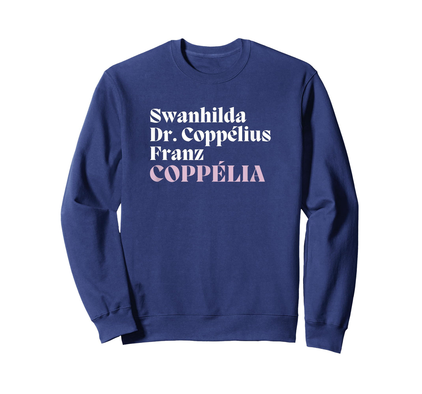 Coppélia BALLET Main Characters Cast List Dancer Graphic T-Shirt