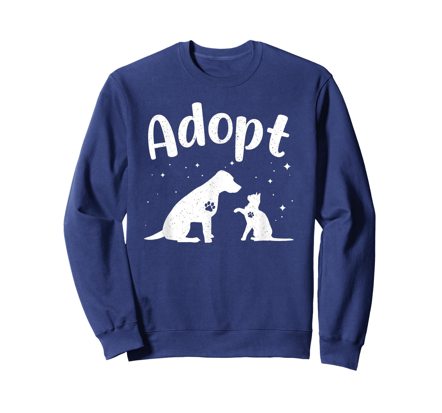 Dog Adopt Art For Men Women Cat Rescue Pet Animal Adoption T-Shirt