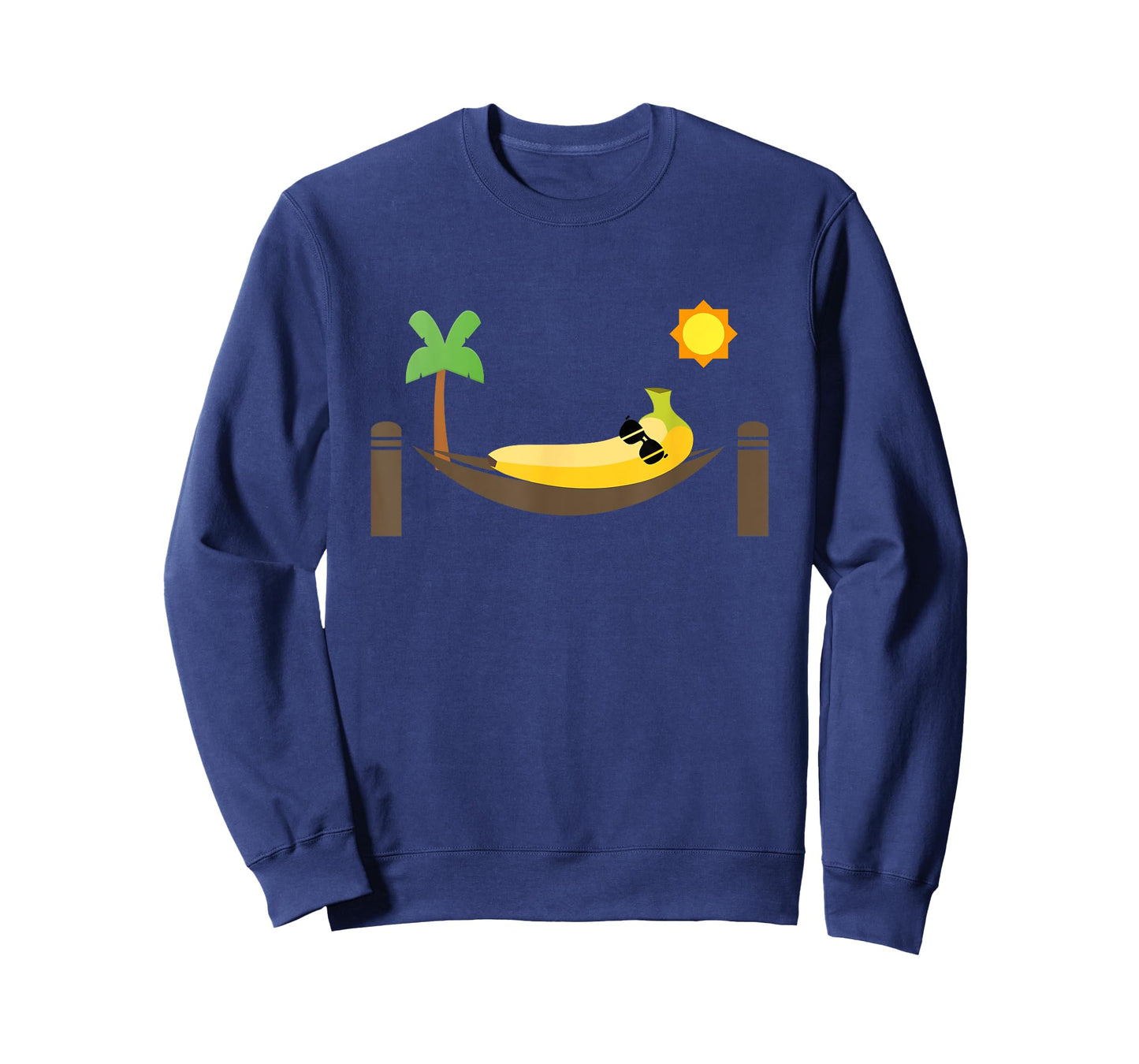 Banana in a Hammock Punny Fruit T-Shirt