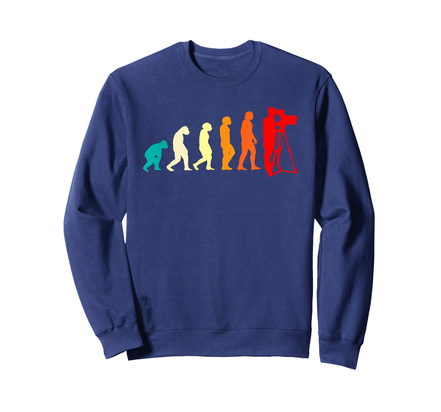 Film School Filmmaker Cinematographer Evolution Retro T-Shirt
