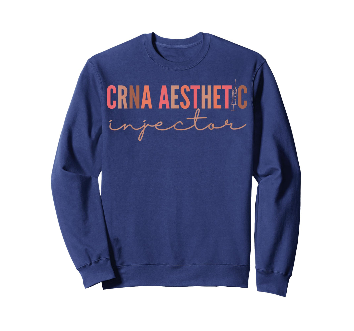 CRNA Aesthetic Nurse Injector Anesthetist Medspa T-Shirt