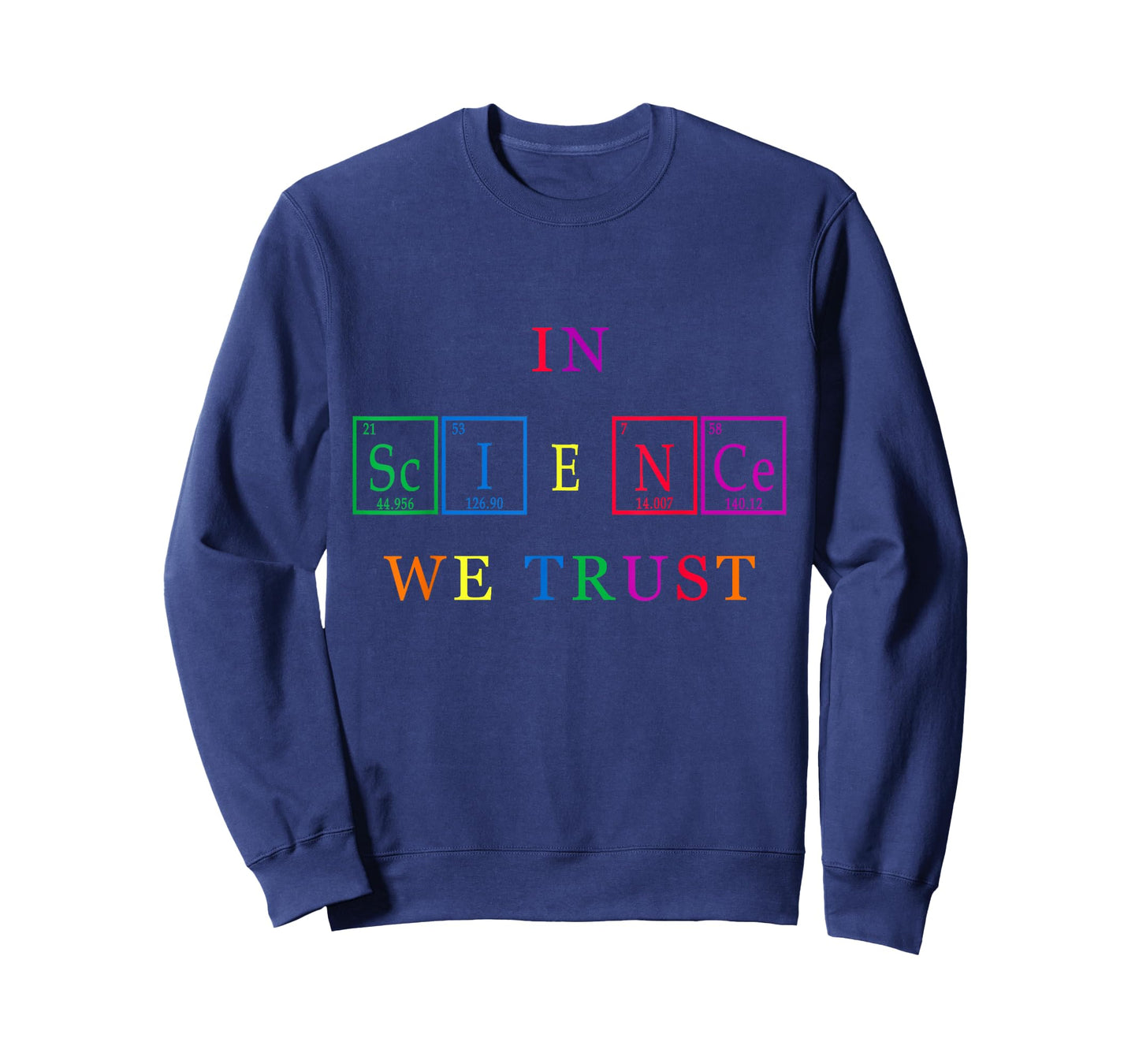 Cute Rainbow In Science We Trust T-Shirt - Gay Pride Shirt T-Shirt