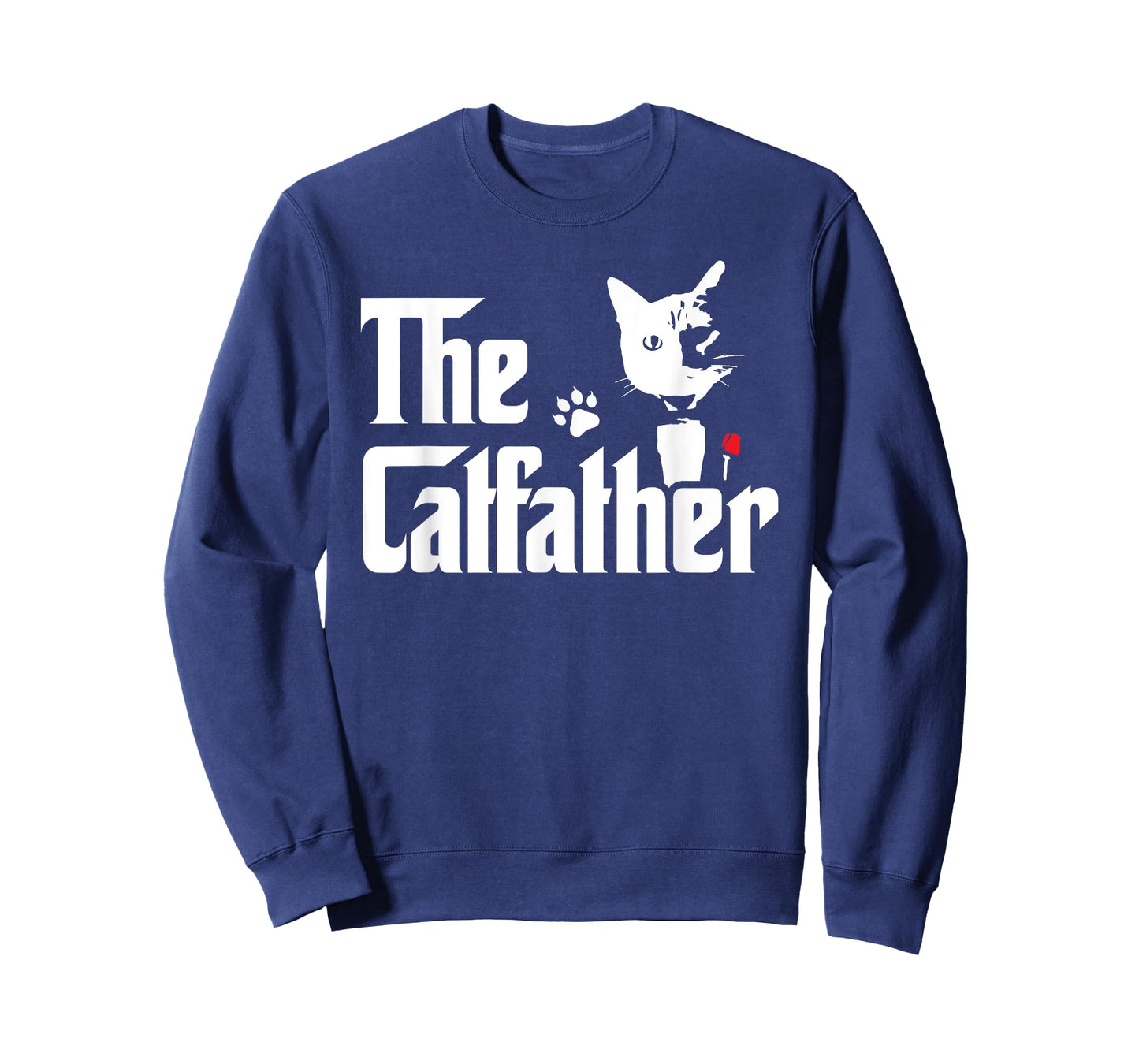The Catfather Shirt Funny Gift T-Shirt for Cat Daddy T-Shirt