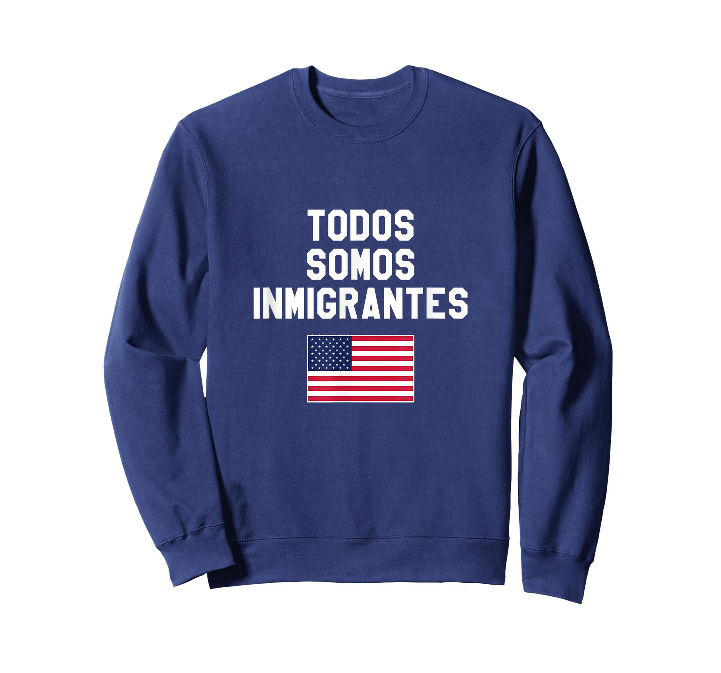 Todos Somos Immigrantes USA Flag T-Shirt T-Shirt