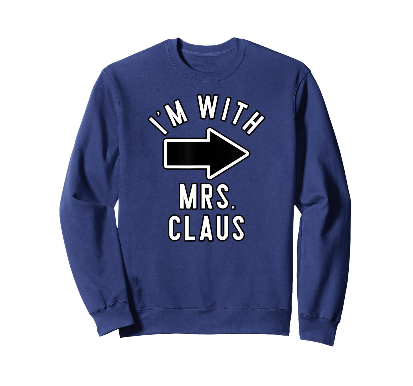 Couples Halloween Costume Shirts I'm With Mrs. Claus T-Shirt
