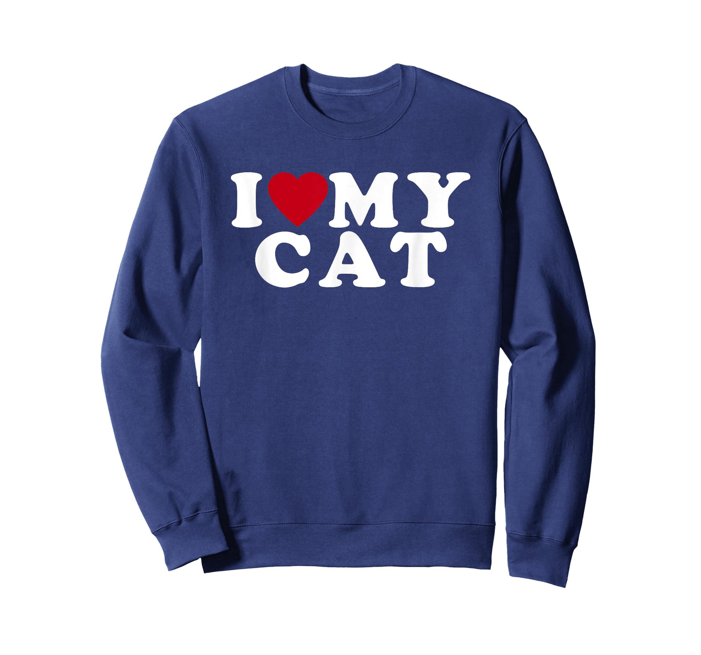 I Love My Cat I Heart My Cat T-Shirt for Men Women