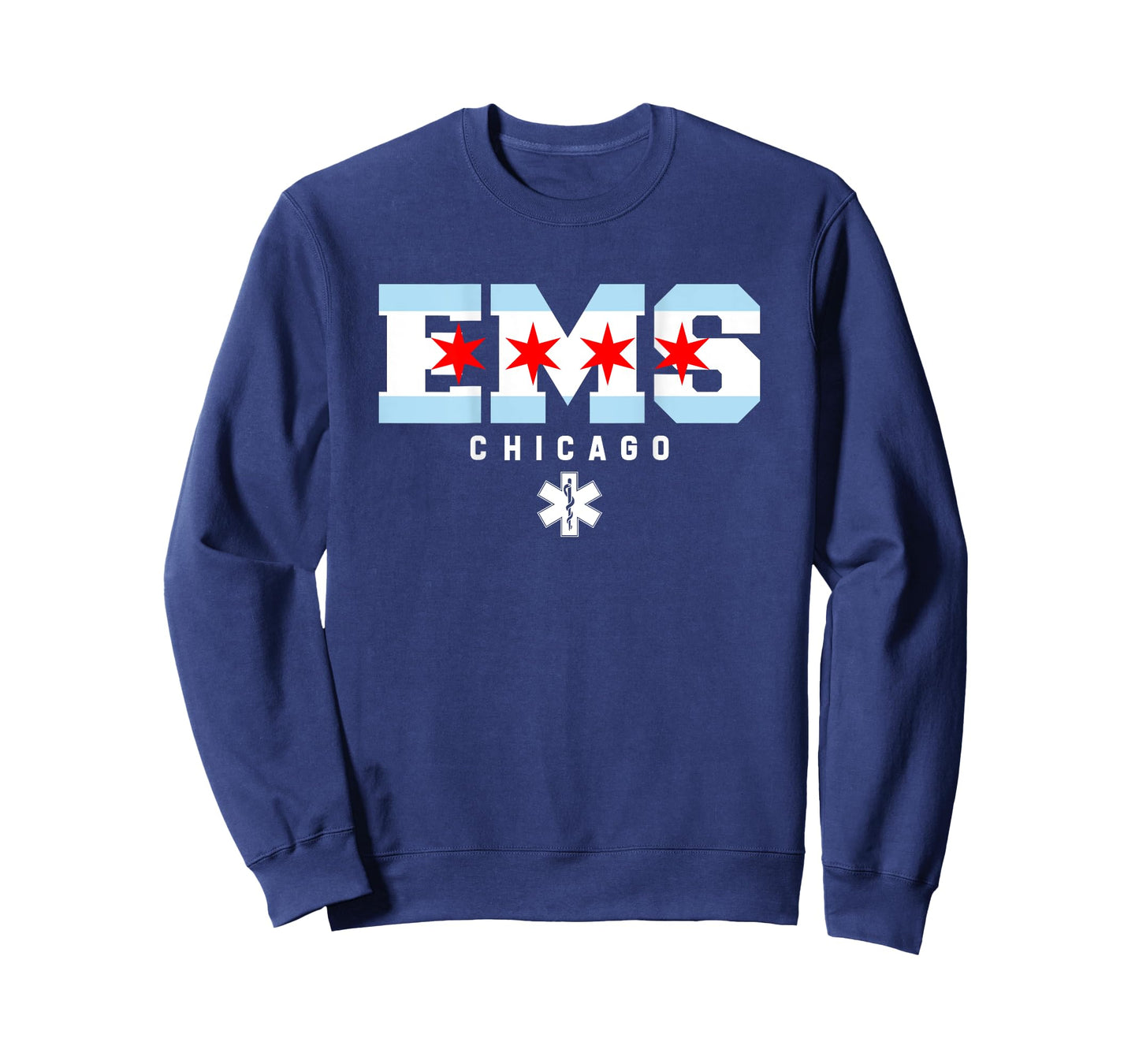 Chicago Illinois EMS Emergency Medical Services EMT Duty T-Shirt