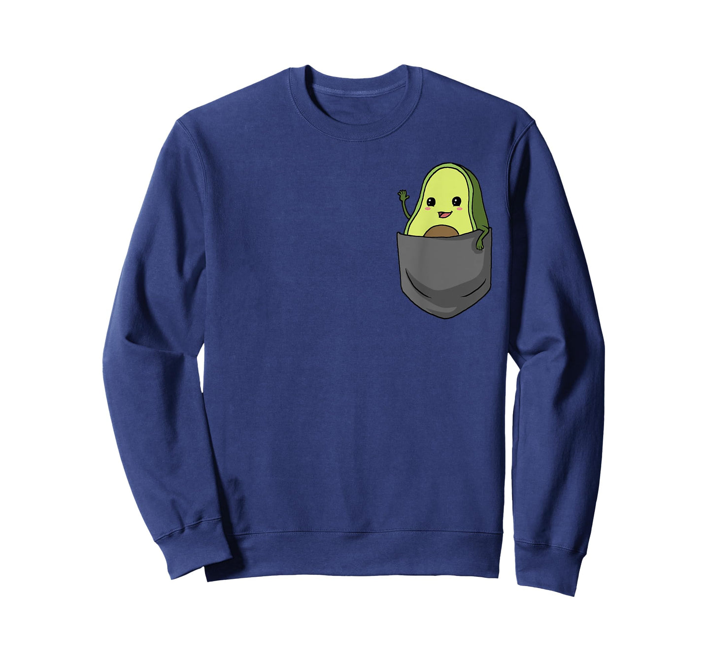 Avocado Pocket Funny Avocado in Pocket T-Shirt Small