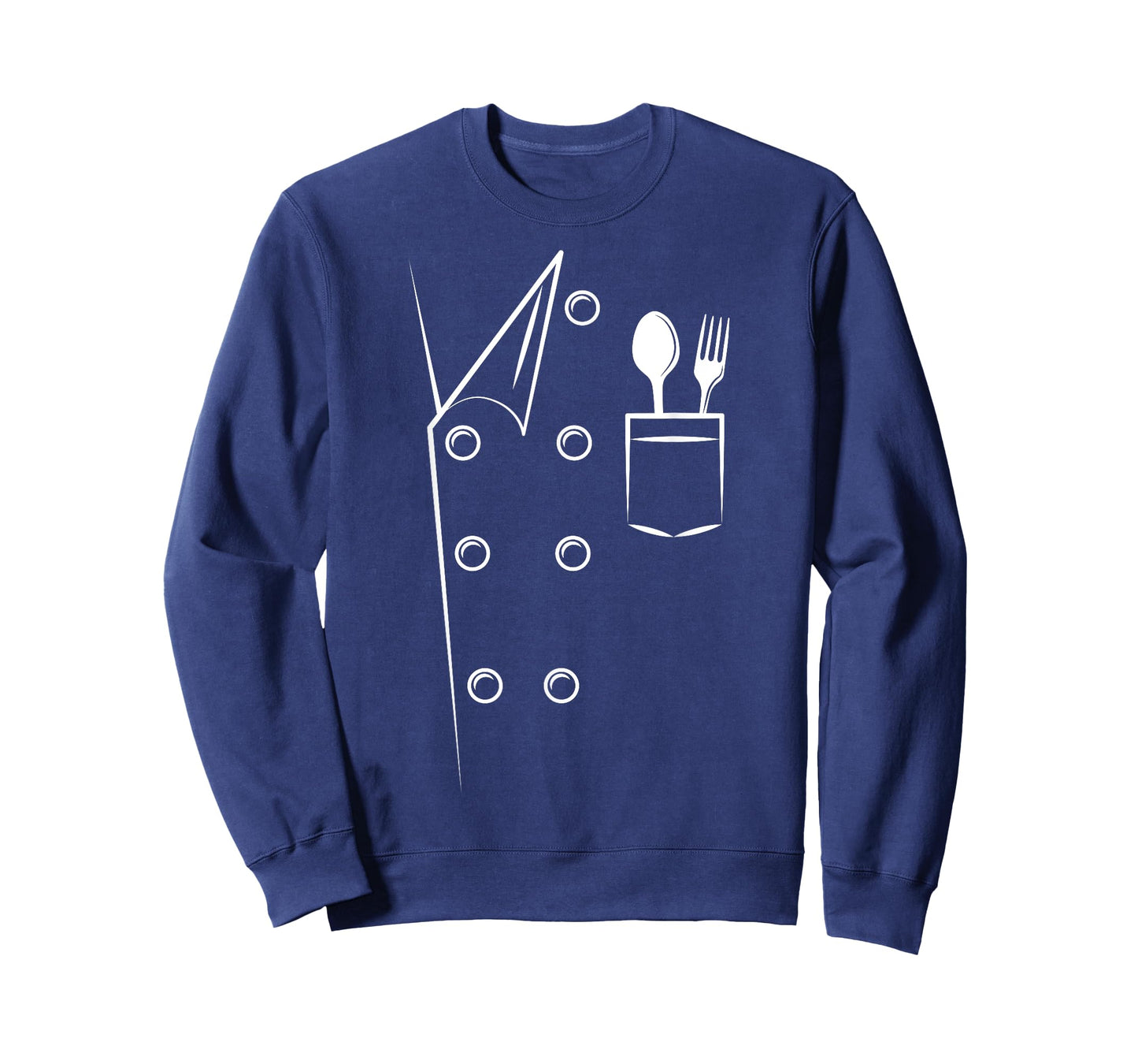 Chef Costume Spoon Fork Culinary Kitchen Chief Cook Cuisine T-Shirt
