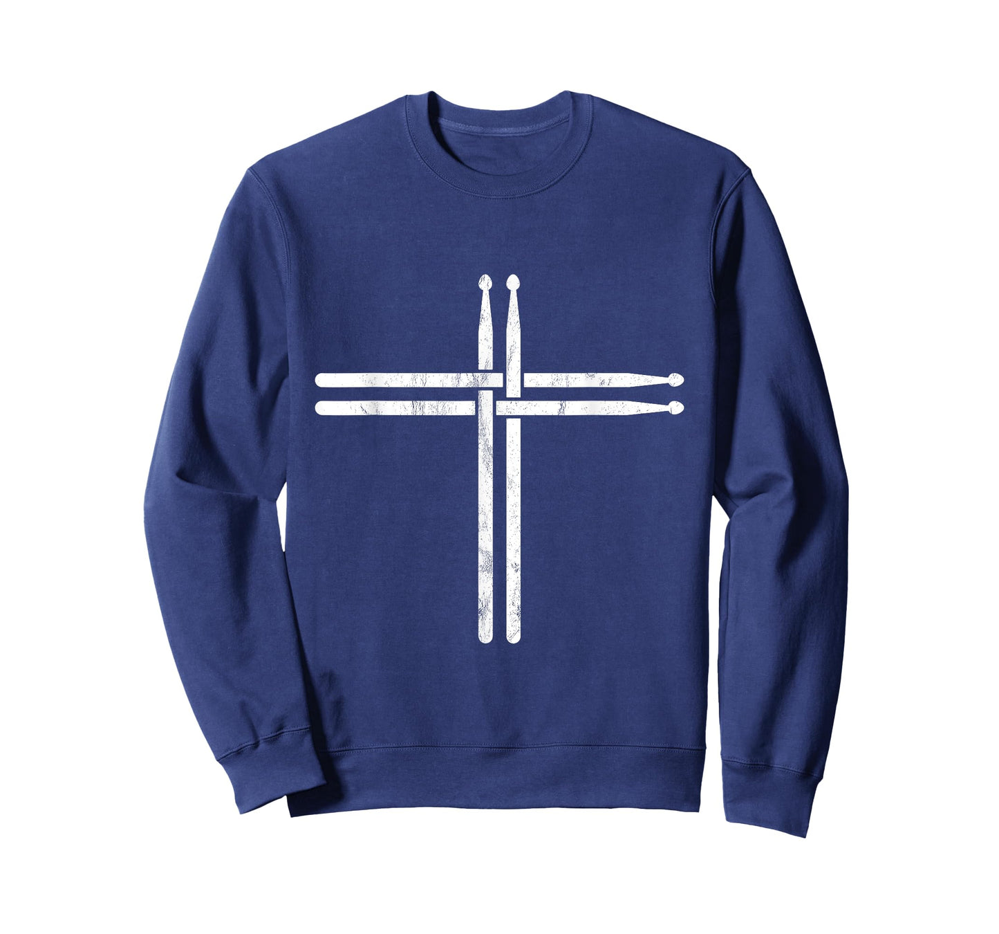 Christian Drum Stick Cross Funny Drummer T-Shirt