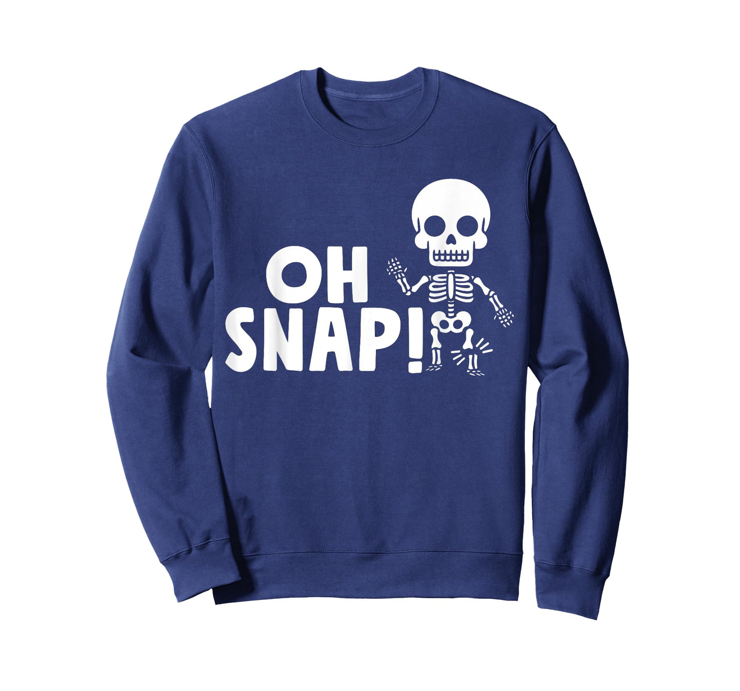 Oh Snap Broken Leg Injury Broken Bones Hospital Skeleton T-Shirt