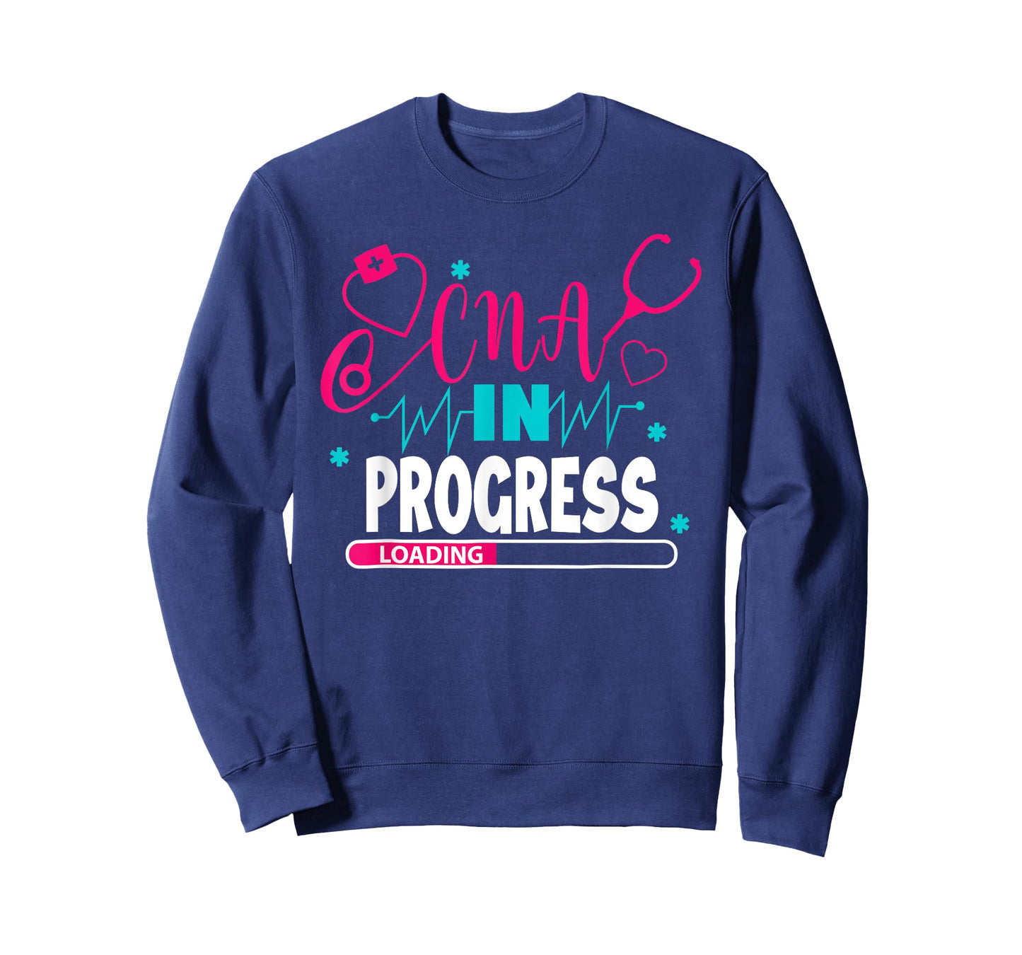 CNA In Progress Nursing School Student Future Nurse Life T-Shirt
