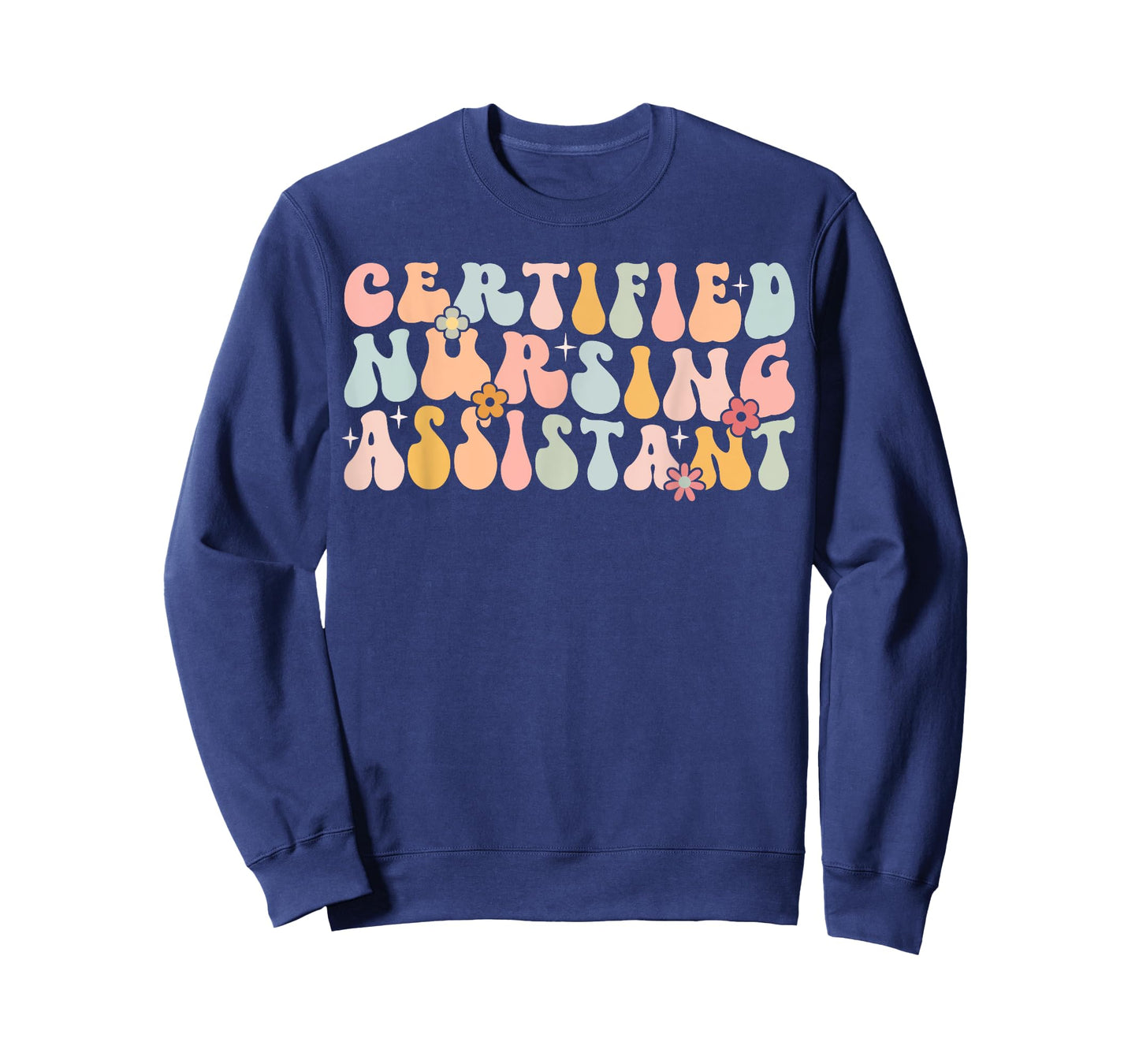 Certified Nursing Assistant Retro CNA Graduation Groovy T-Shirt