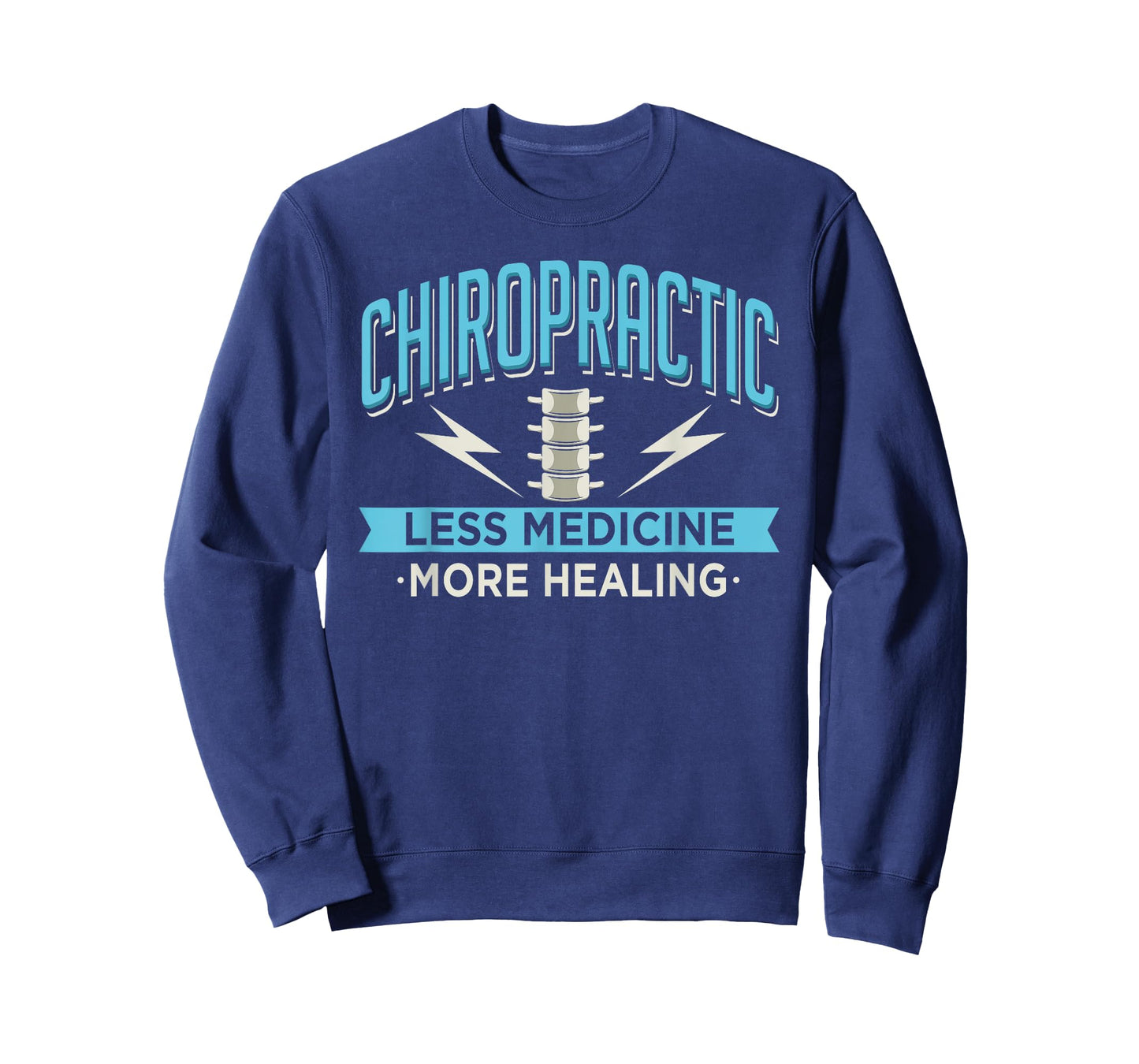 Chiropractic Less Medicine More Healing Chiropractor Chiro T-Shirt