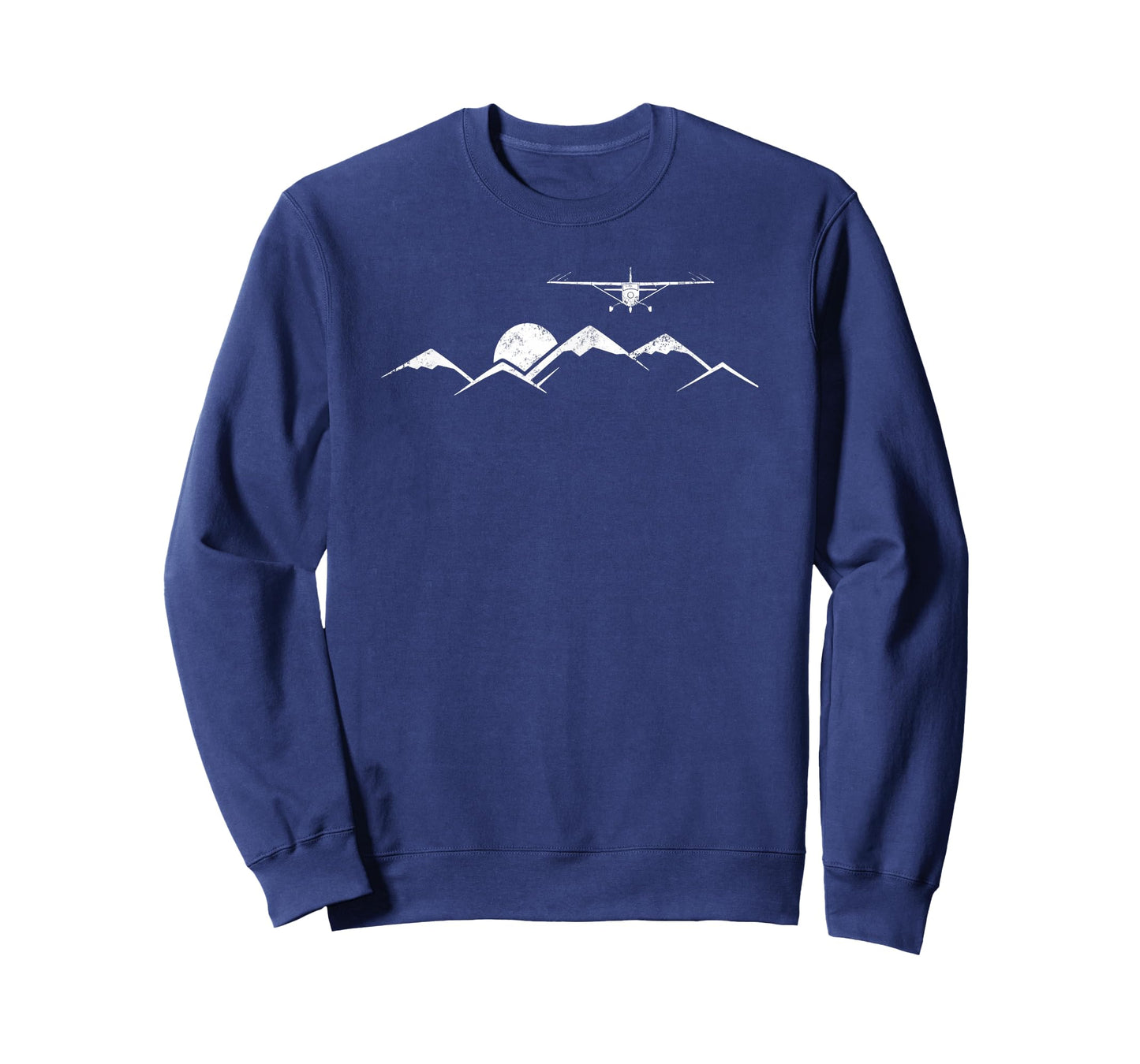 Airplane Over Mountains Gift for Pilots T-Shirt