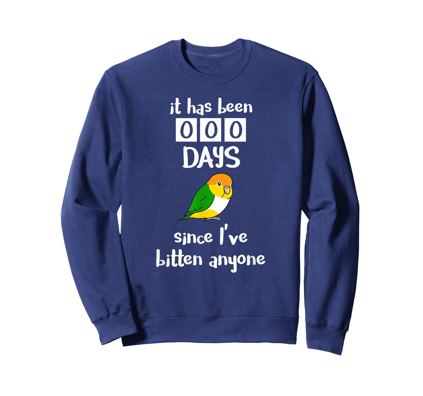 Chubby Caique It has been 0 days since I've bitten anyone T-Shirt